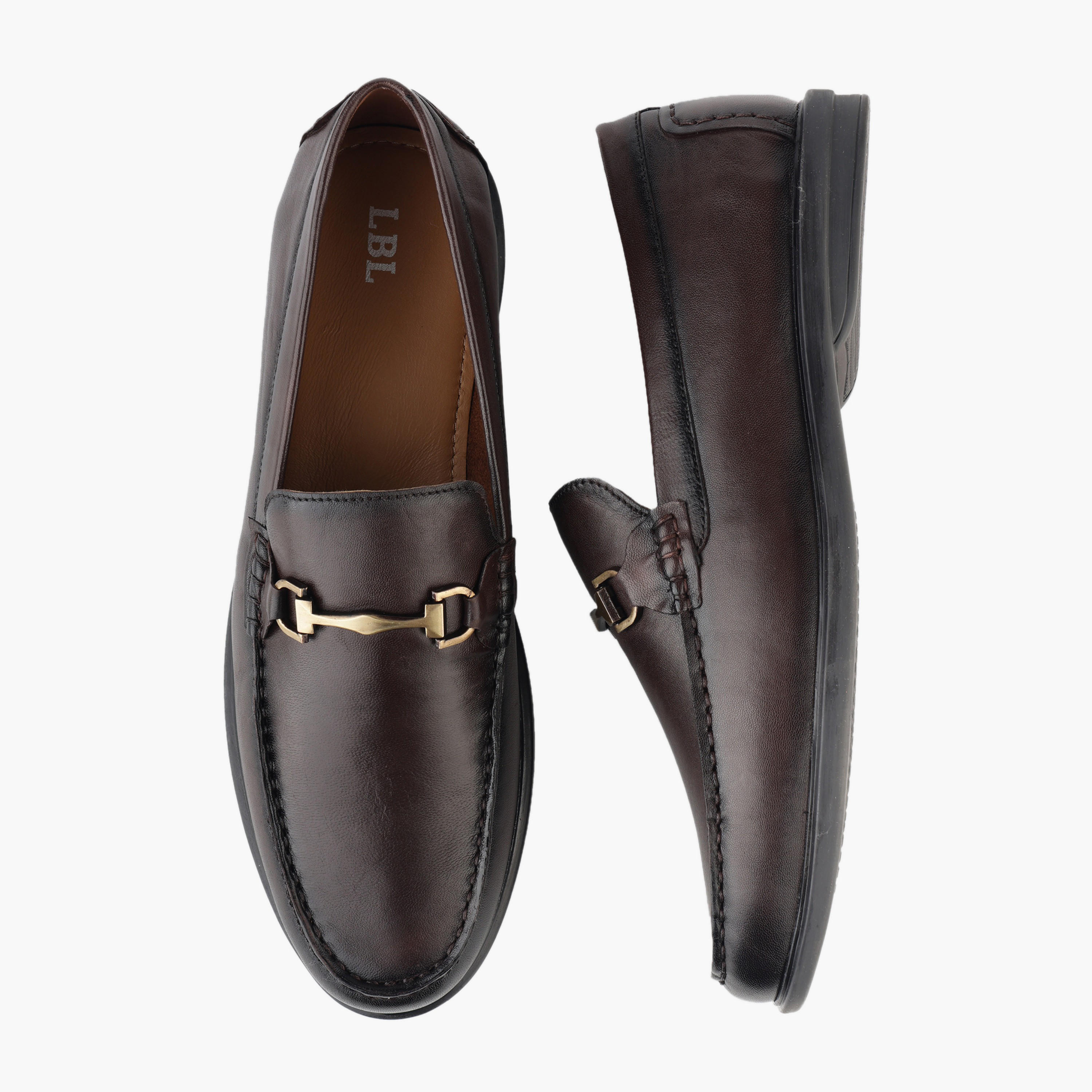 LBL by Shoexpress Men Slip-On Leather Loafers-men-shoes-loafersandmoccasins-image-1