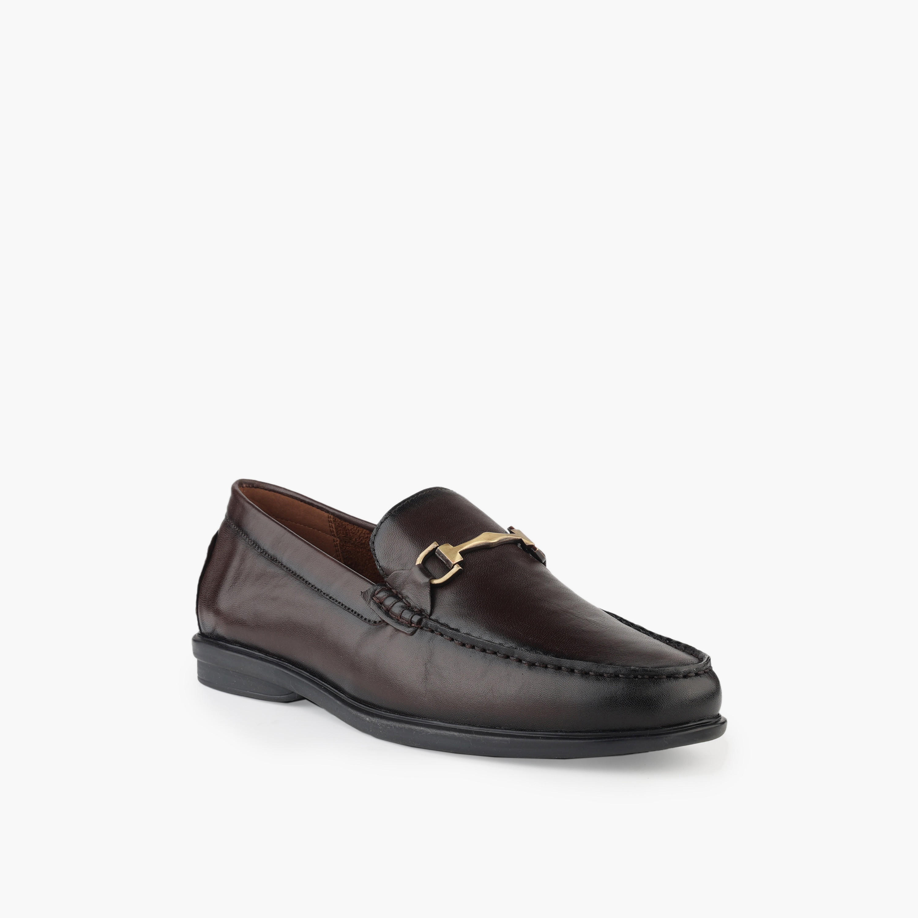 LBL by Shoexpress Men Slip-On Leather Loafers-men-shoes-loafersandmoccasins-image-2