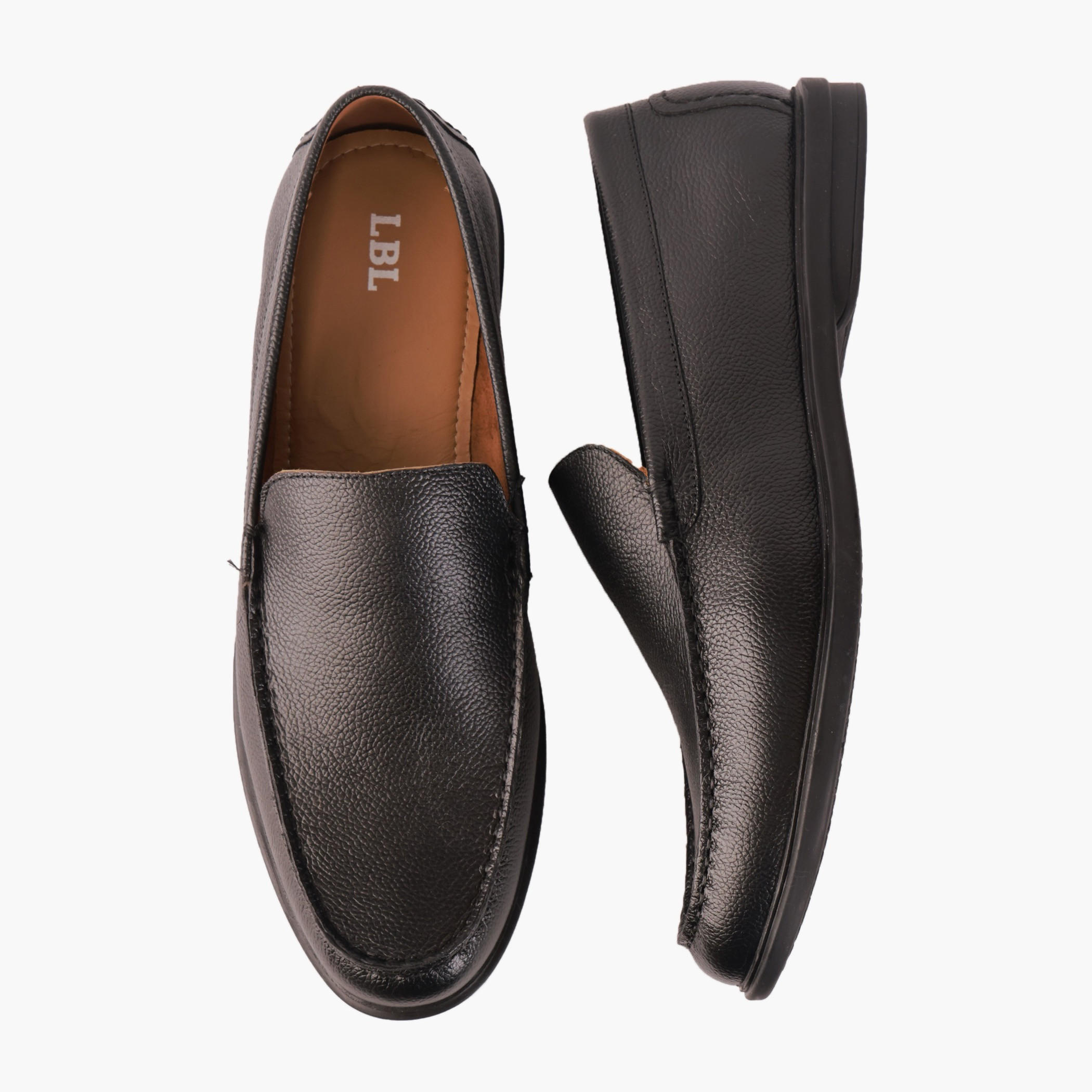 LBL by Shoexpress Men Slip-On Leather Loafers-men-shoes-loafersandmoccasins-image-1