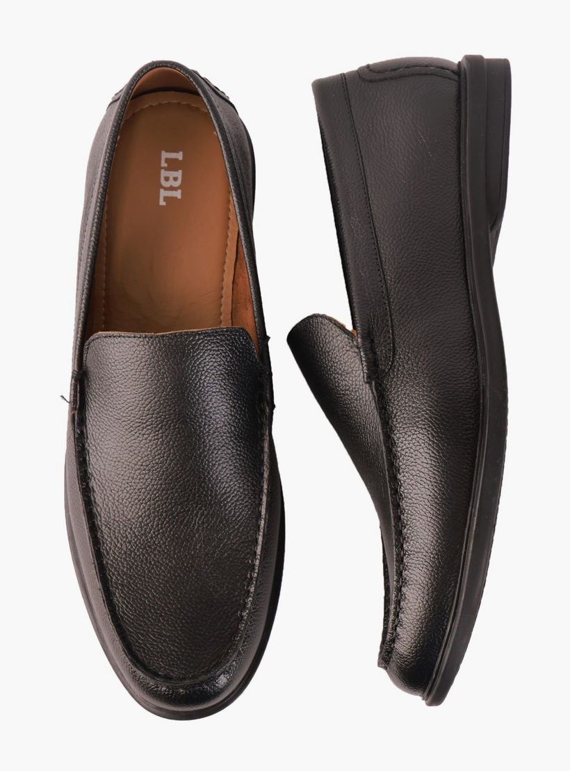 LBL by Shoexpress Men Slip-On Leather Loafers-men-shoes-loafersandmoccasins-image-1