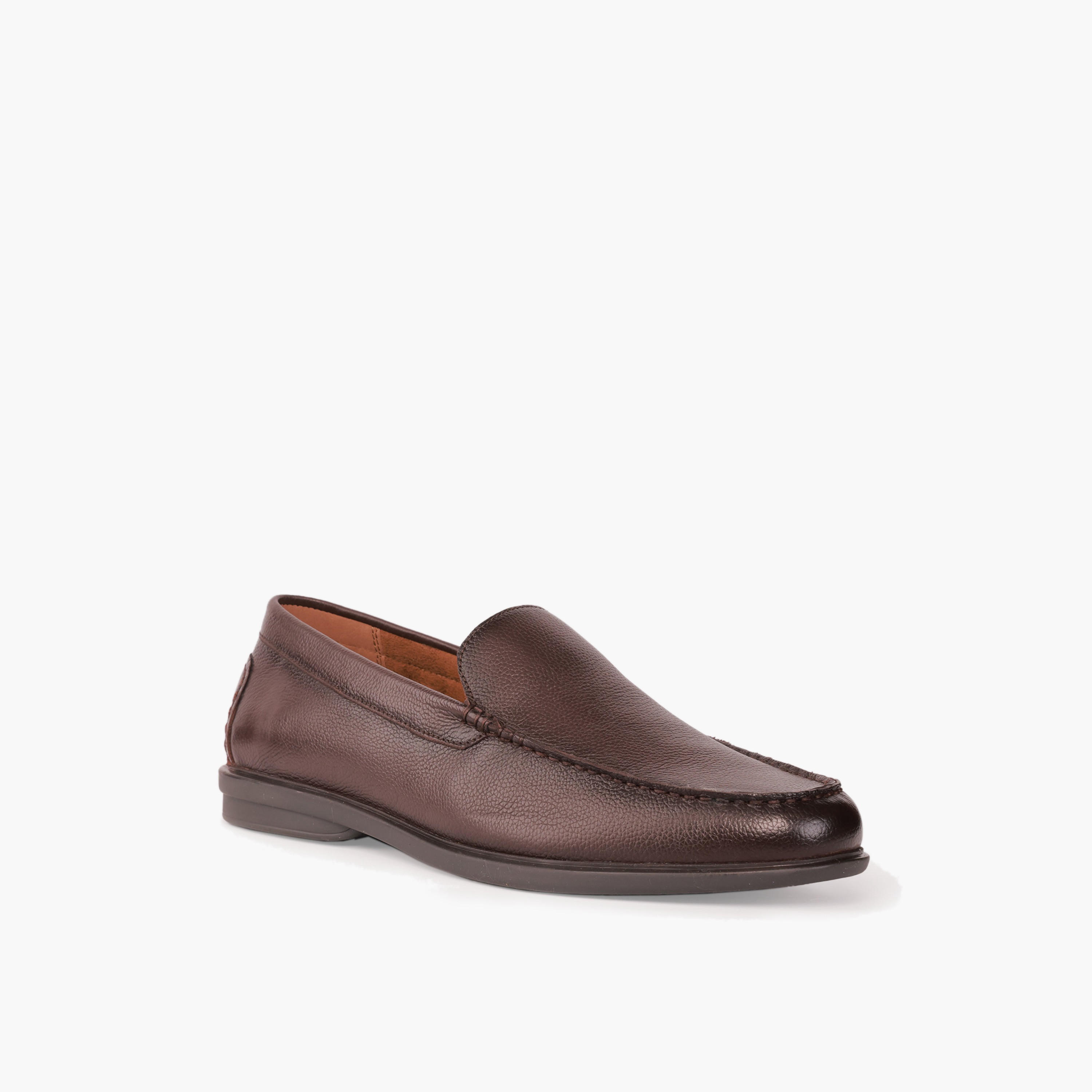 LBL by Shoexpress Men Slip-On Leather Loafers-men-shoes-loafersandmoccasins-image-2