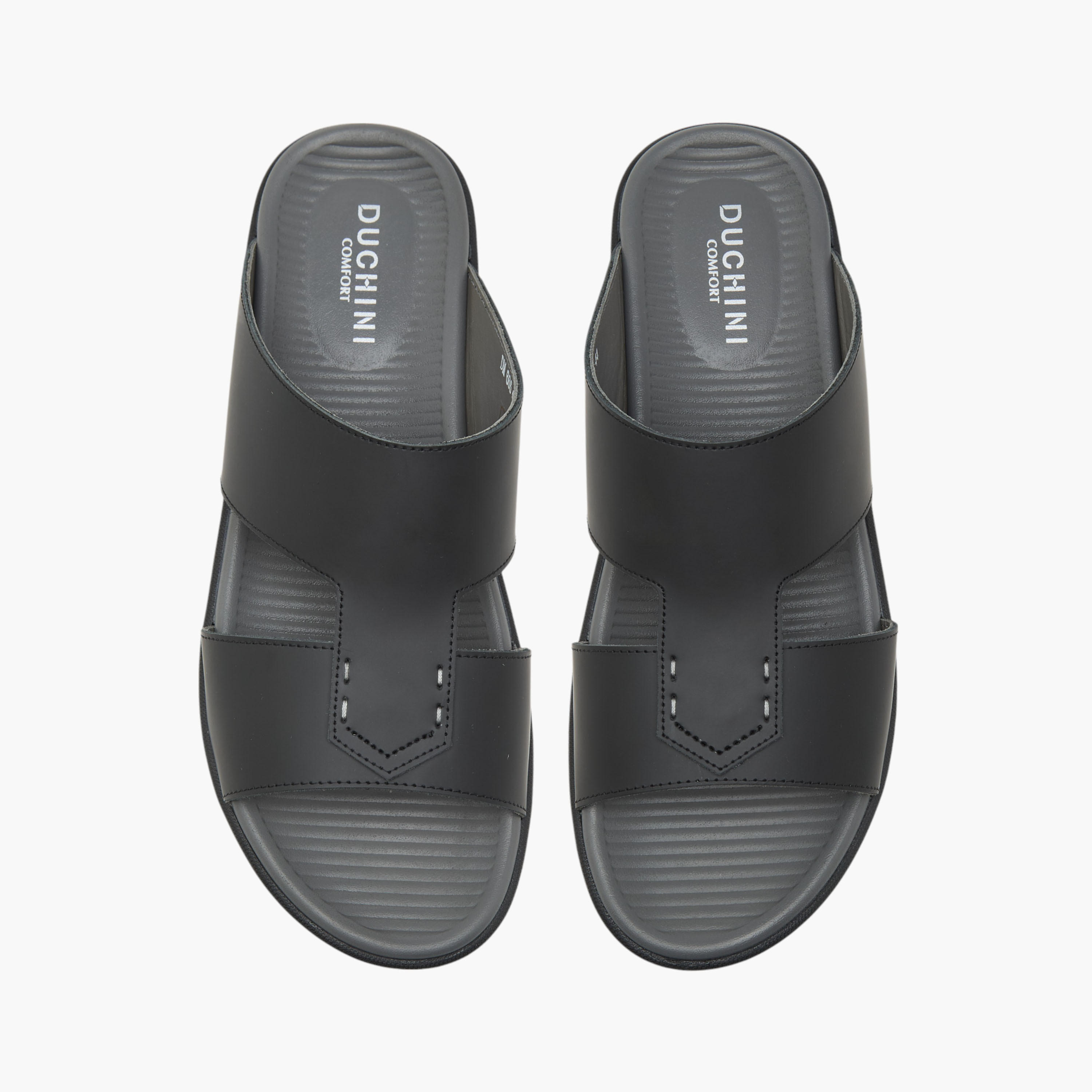 صندل عربي سادة سهل الارتداء للرجال من دوتشيني-men-shoes-sandals-image-1