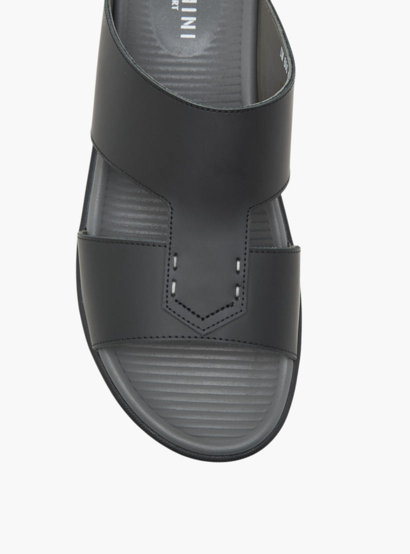 صندل عربي سادة سهل الارتداء للرجال من دوتشيني-men-shoes-sandals-image-2