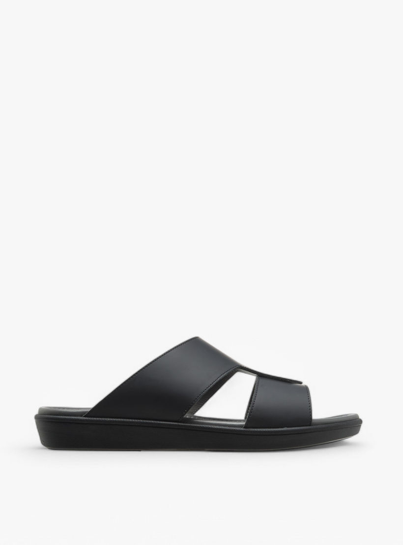 صندل عربي سادة سهل الارتداء للرجال من دوتشيني-men-shoes-sandals-image-3