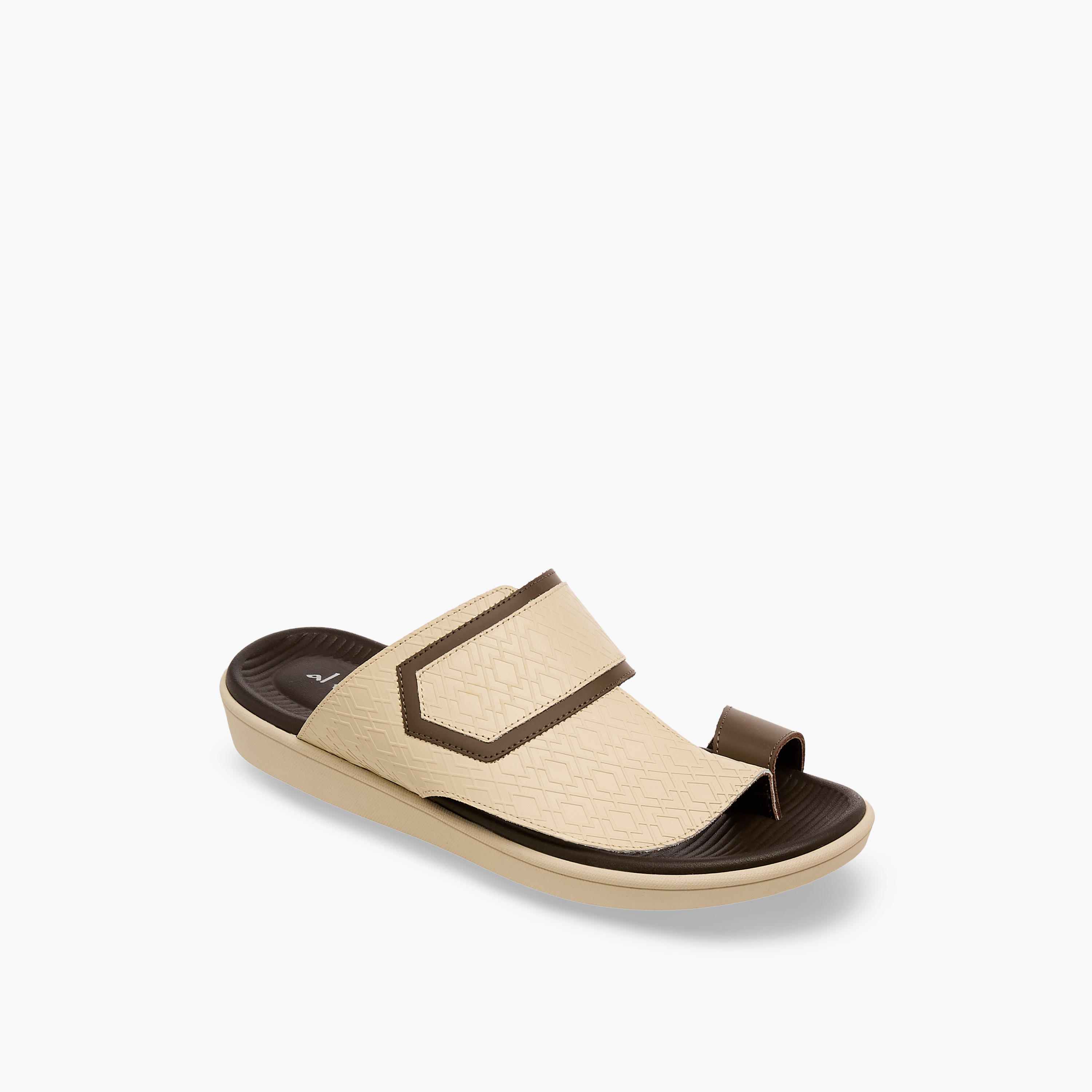 صندل عربي جلد بحلقة إصبع للرجال من الواحة-men-shoes-sandals-image-2