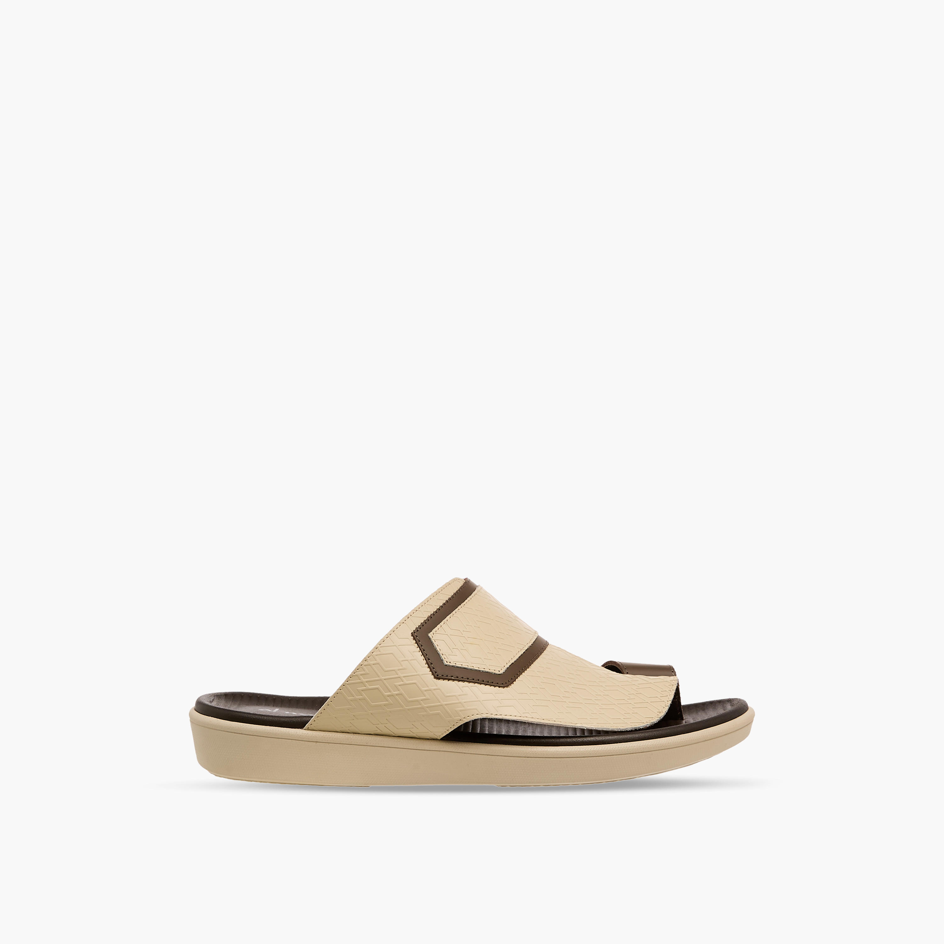 صندل عربي جلد بحلقة إصبع للرجال من الواحة-men-shoes-sandals-image-3