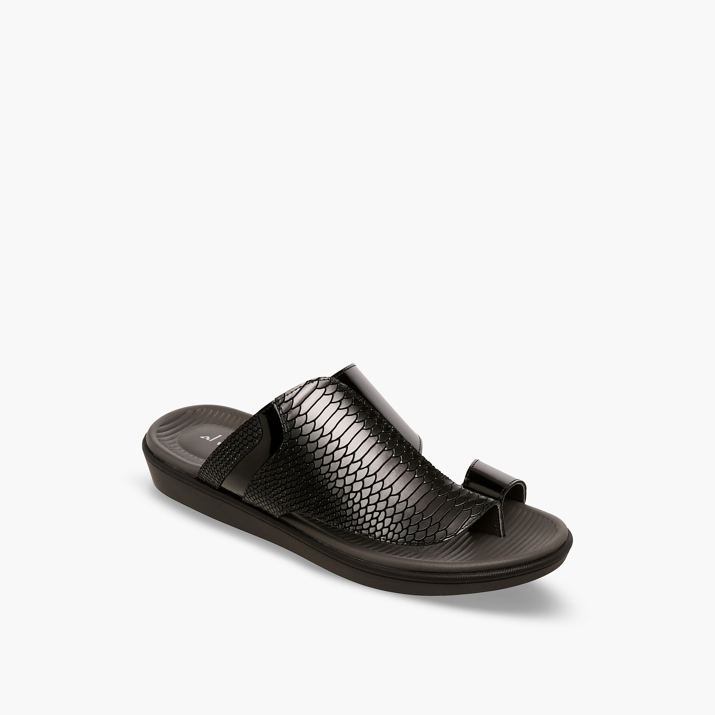 صندل عربي جلد بحلقة إصبع للرجال من الواحة-men-shoes-sandals-image-2