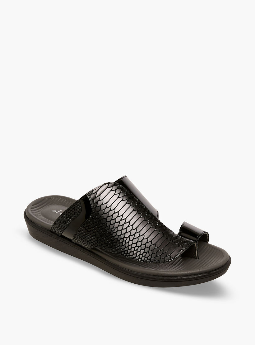 صندل عربي جلد بحلقة إصبع للرجال من الواحة-men-shoes-sandals-image-2