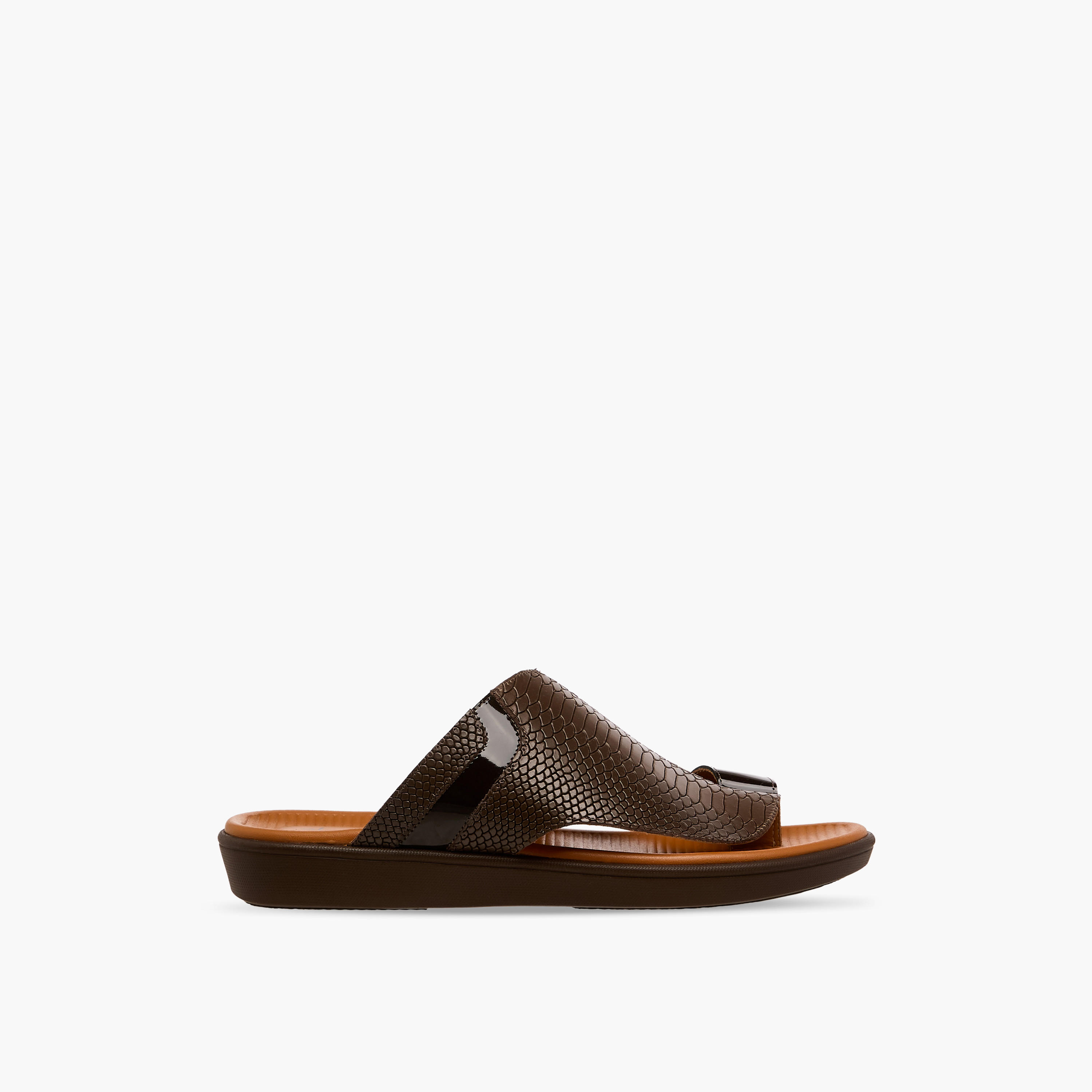 صندل عربي جلد بحلقة إصبع للرجال من الواحة-men-shoes-sandals-image-3