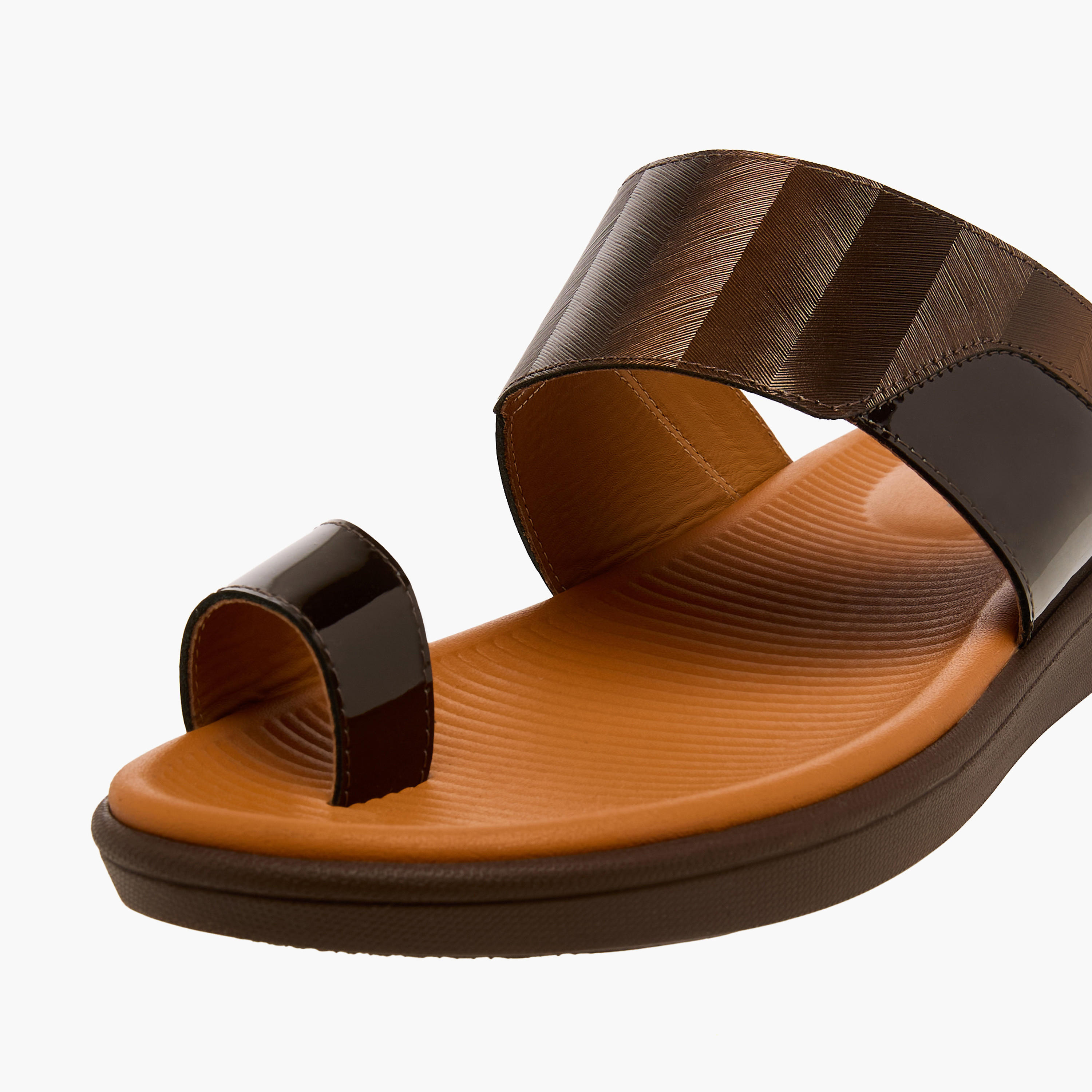 صندل عربي جلد للرجال من الواحة-men-shoes-sandals-image-4