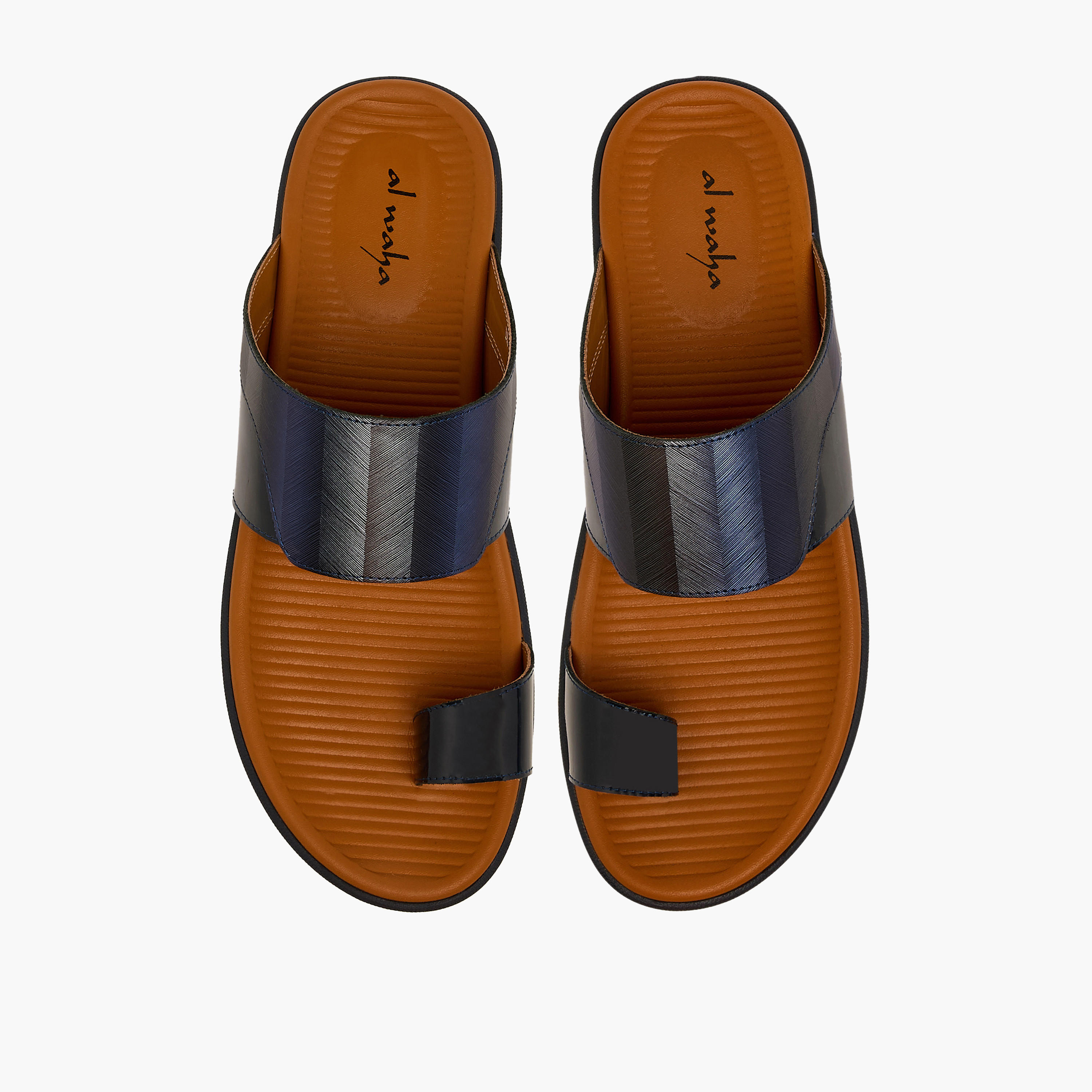 Al Waha Men Leather Arabic Sandals-men-shoes-sandals-image-1