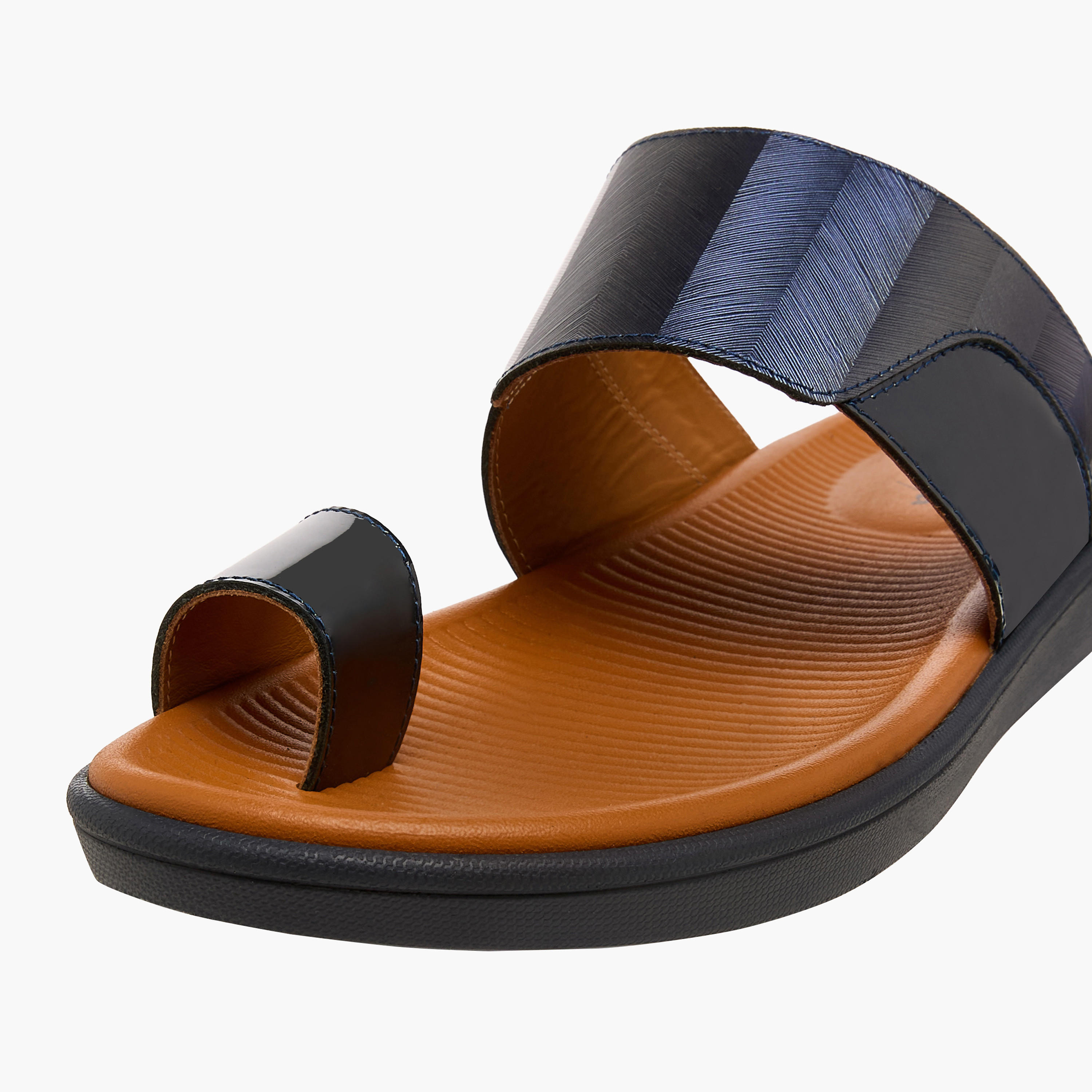 Al Waha Men Leather Arabic Sandals-men-shoes-sandals-image-4
