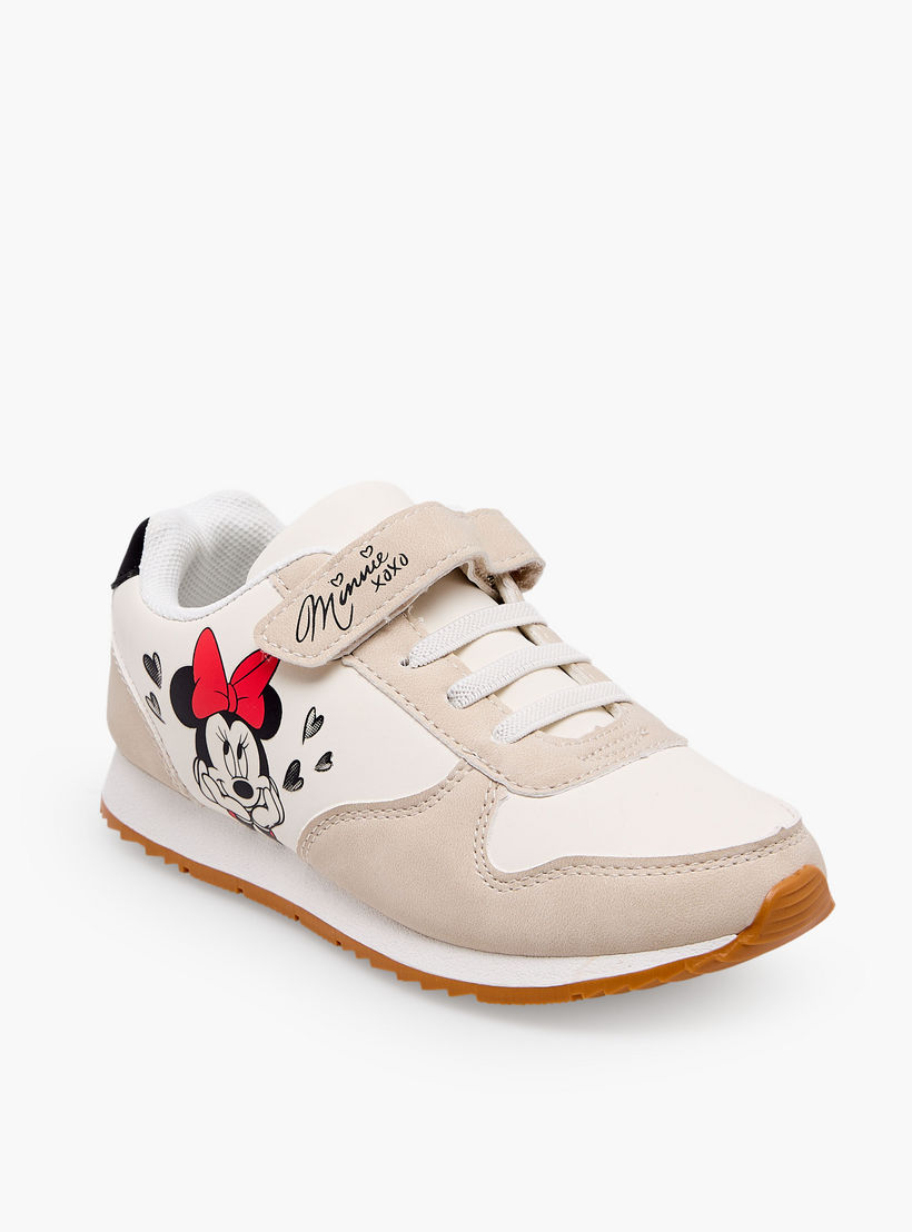 حذاء سنيكرز للكاحل بطبعات ميني ماوس للبنات من ديزني-girls-shoes-sneakers-image-2
