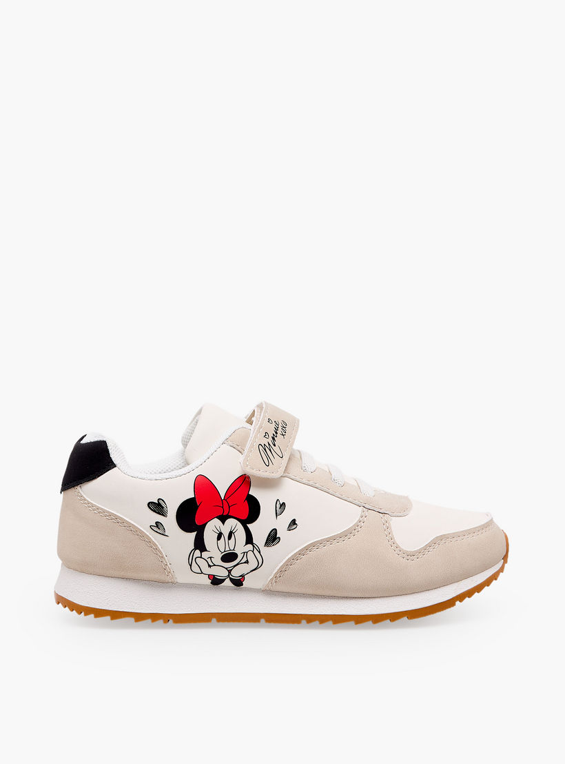 حذاء سنيكرز للكاحل بطبعات ميني ماوس للبنات من ديزني-girls-shoes-sneakers-image-3