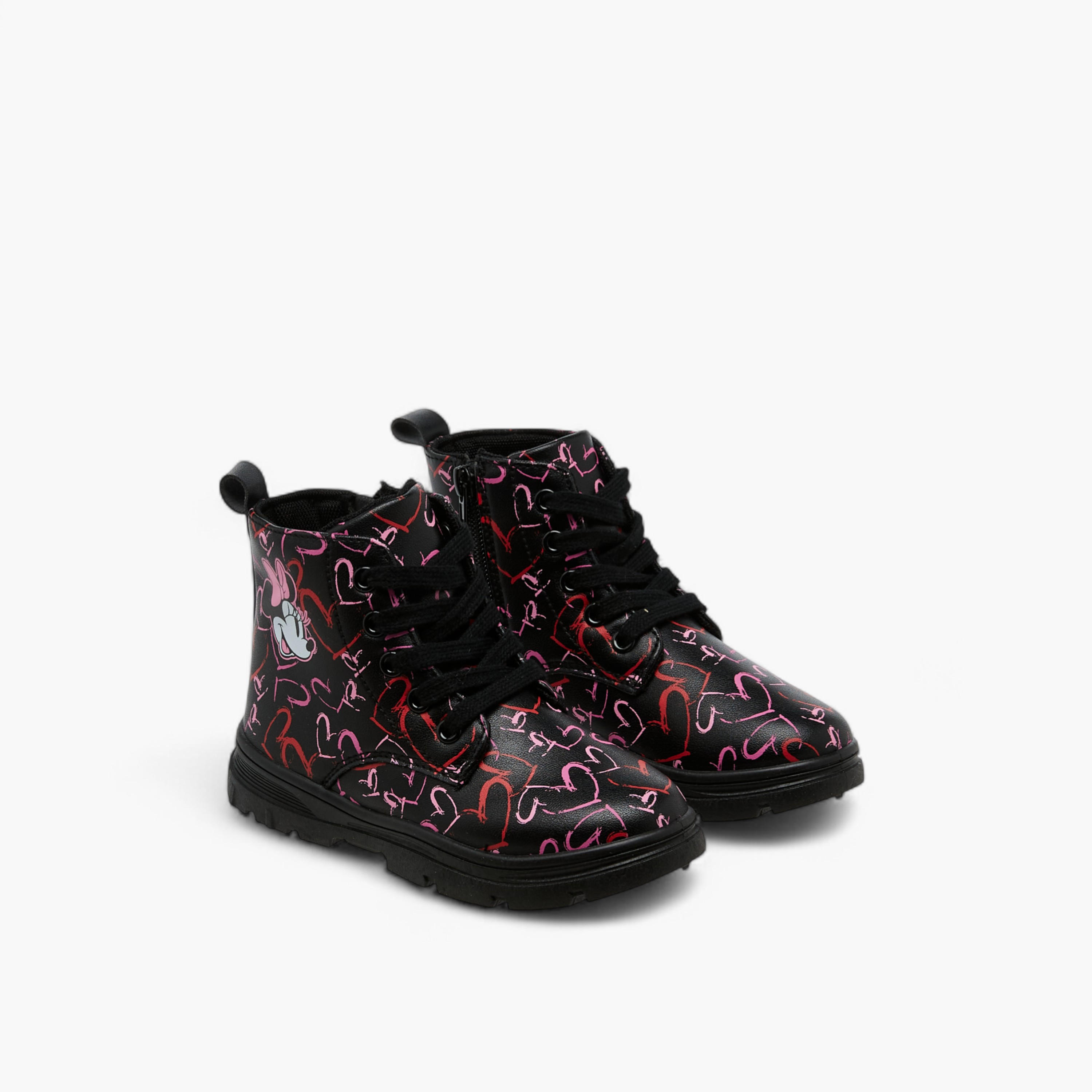 بوت برباط إغلاق وطبعات من ديزني-girls-shoes-boots-image-1