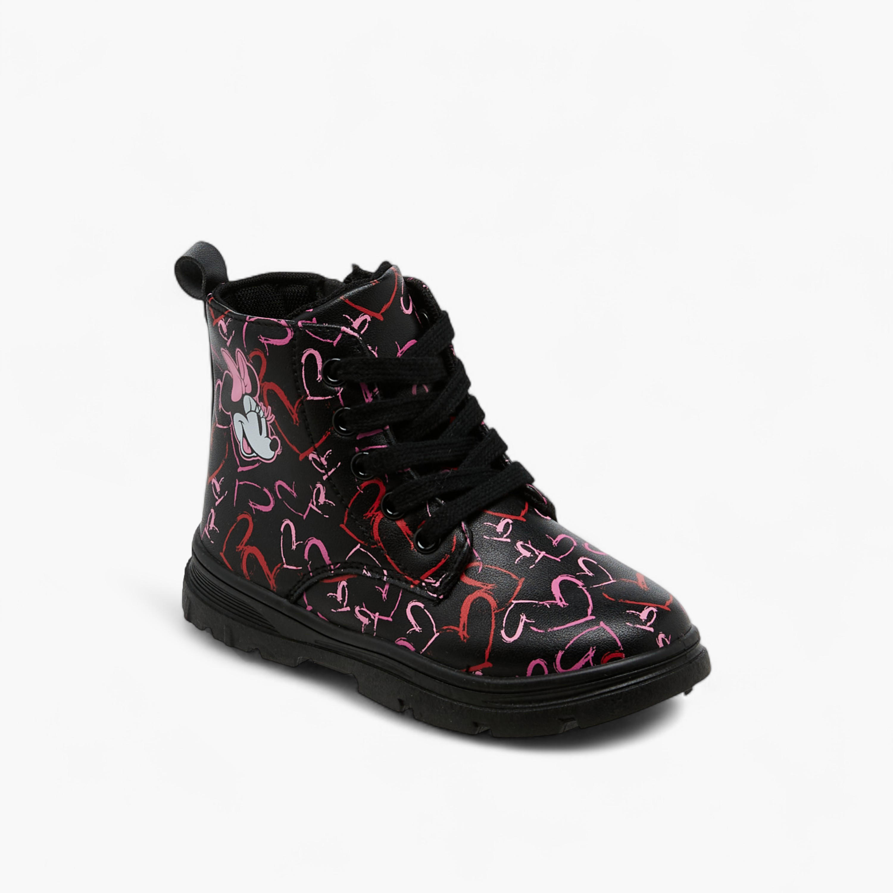 بوت برباط إغلاق وطبعات من ديزني-girls-shoes-boots-image-2