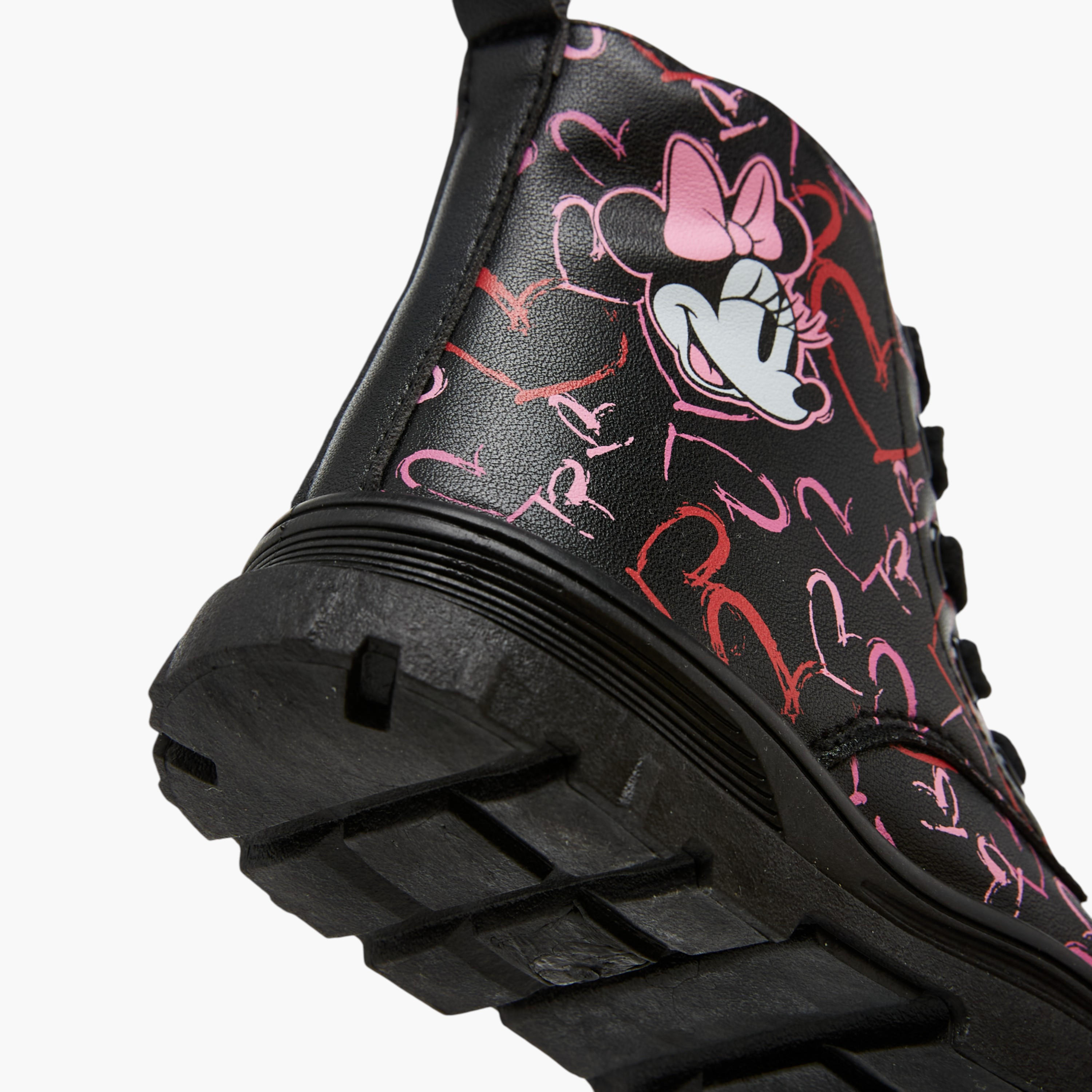بوت برباط إغلاق وطبعات من ديزني-girls-shoes-boots-image-5