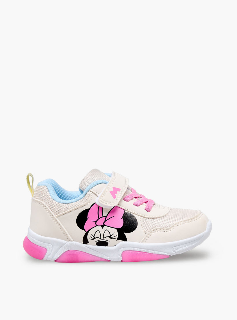 حذاء سنيكرز مضيء بطبعات ميني ماوس للبنات من ديزني-girls-shoes-sneakers-image-3