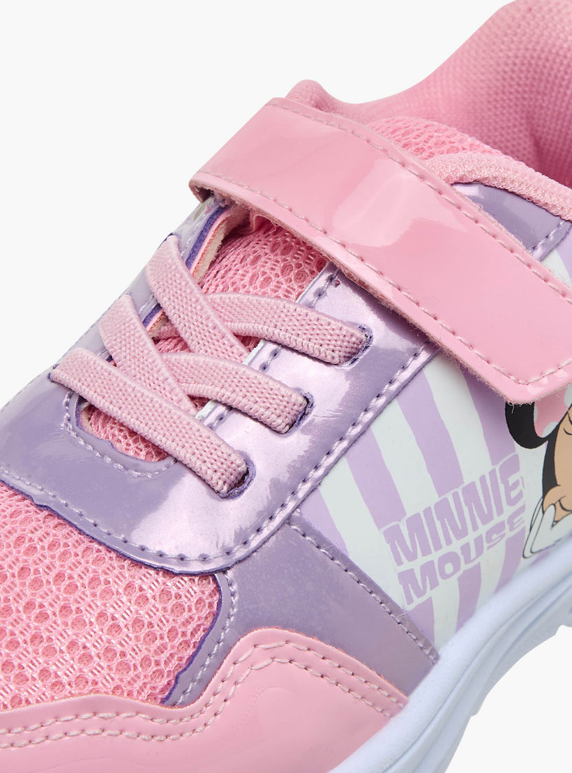 Disney Girls Minnie Mouse Light-Up Sneakers-girls-shoes-sneakers-image-5