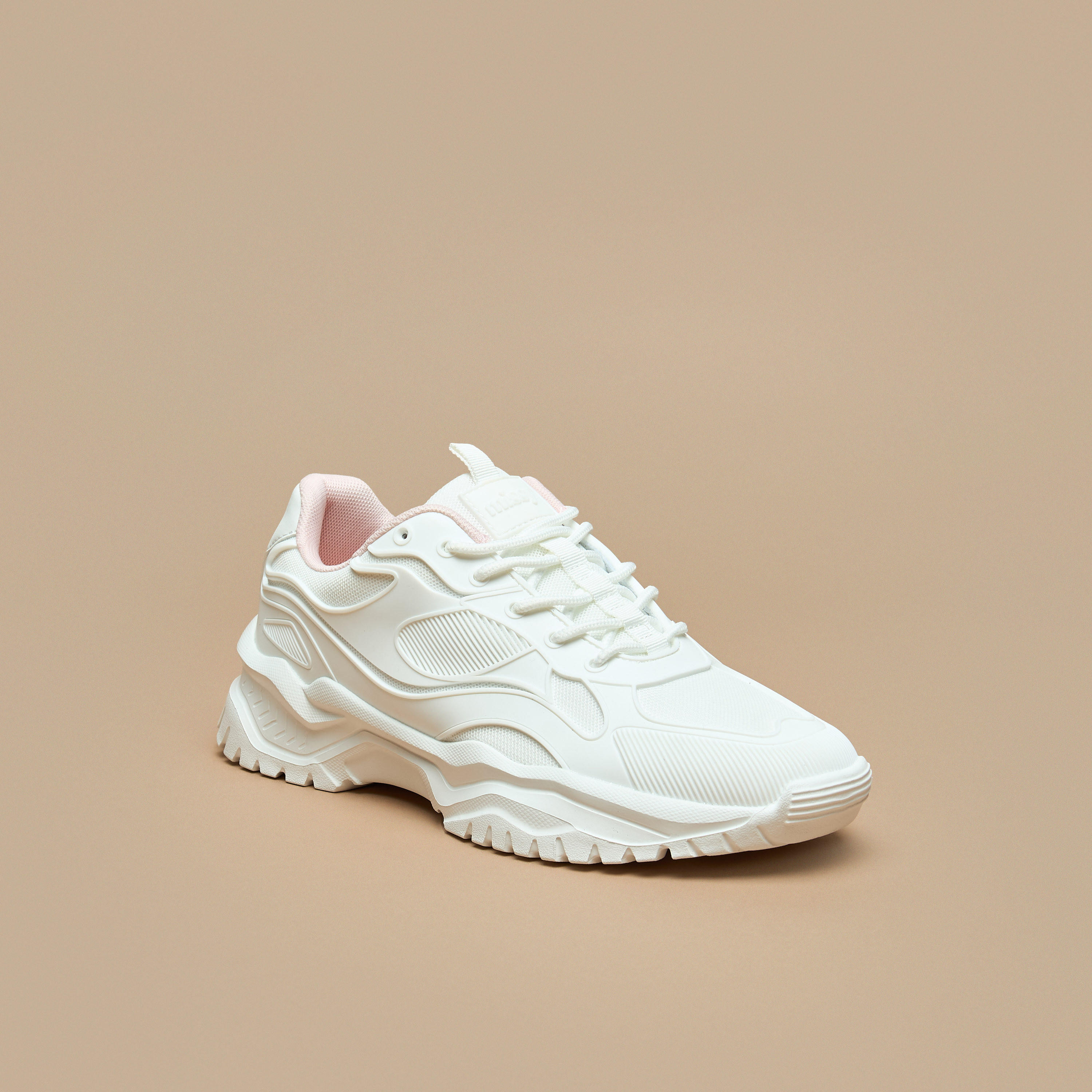 Missy Panelled Sneakers with Lace-Up Closure-women-shoes-sneakers-image-1