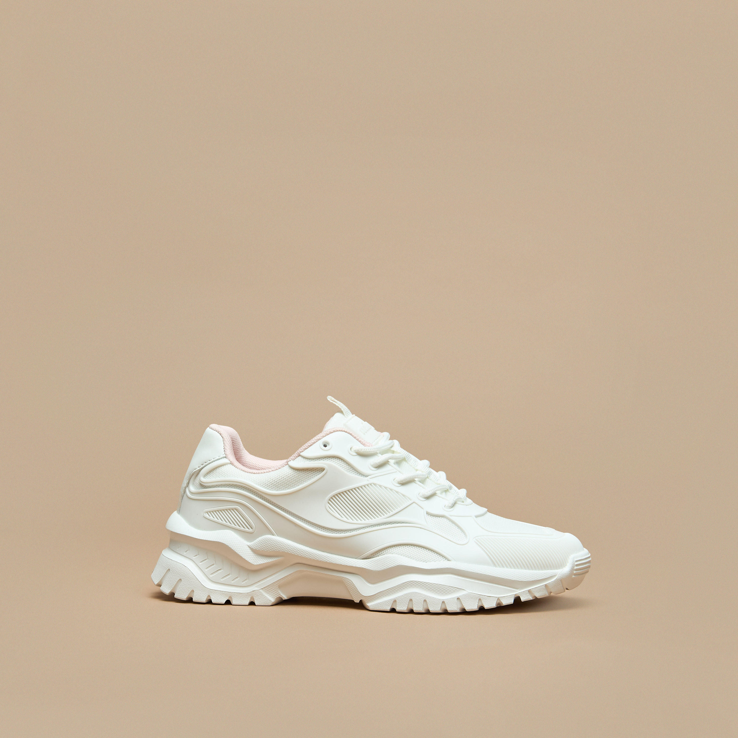 Missy Panelled Sneakers with Lace-Up Closure-women-shoes-sneakers-image-2