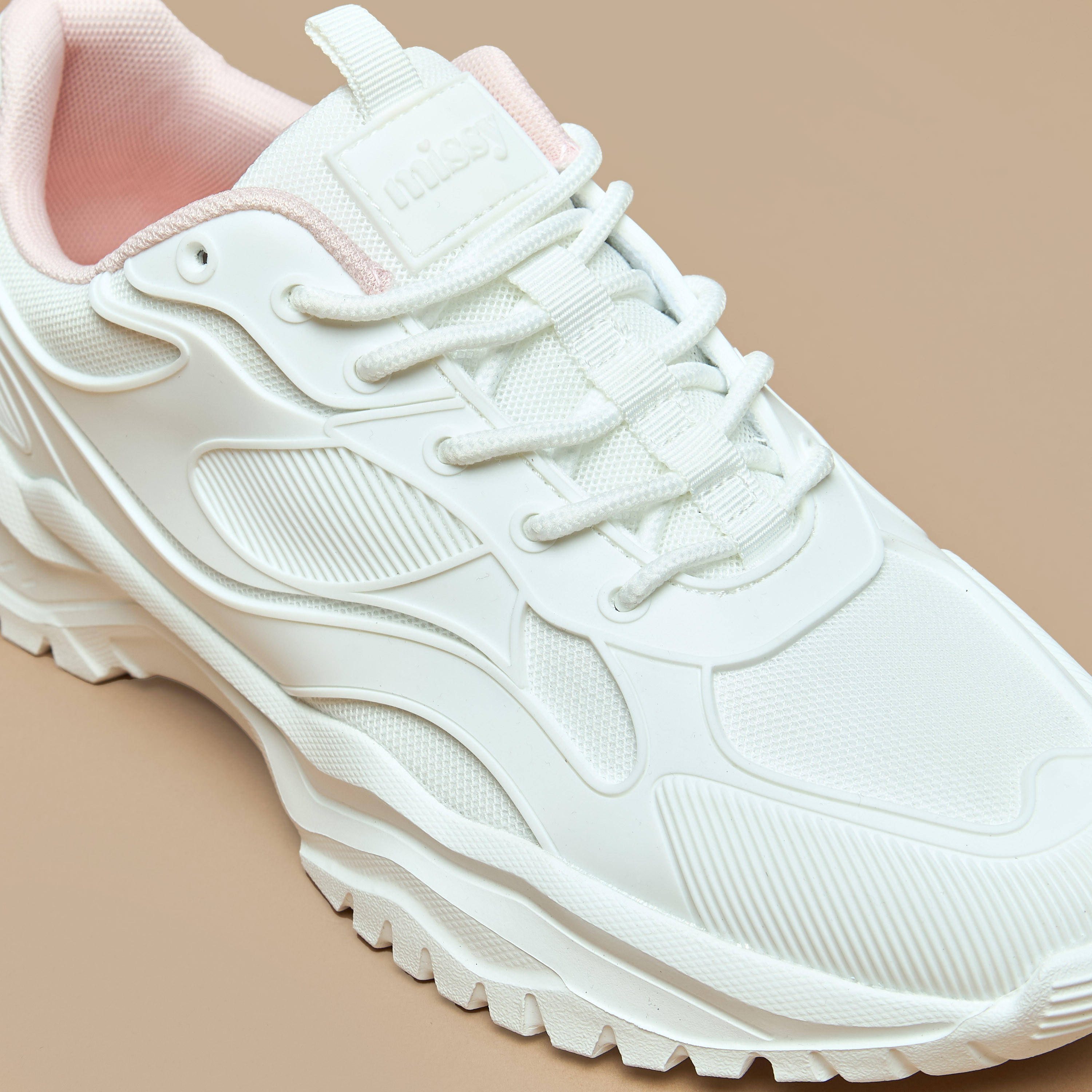 Missy Panelled Sneakers with Lace-Up Closure-women-shoes-sneakers-image-5