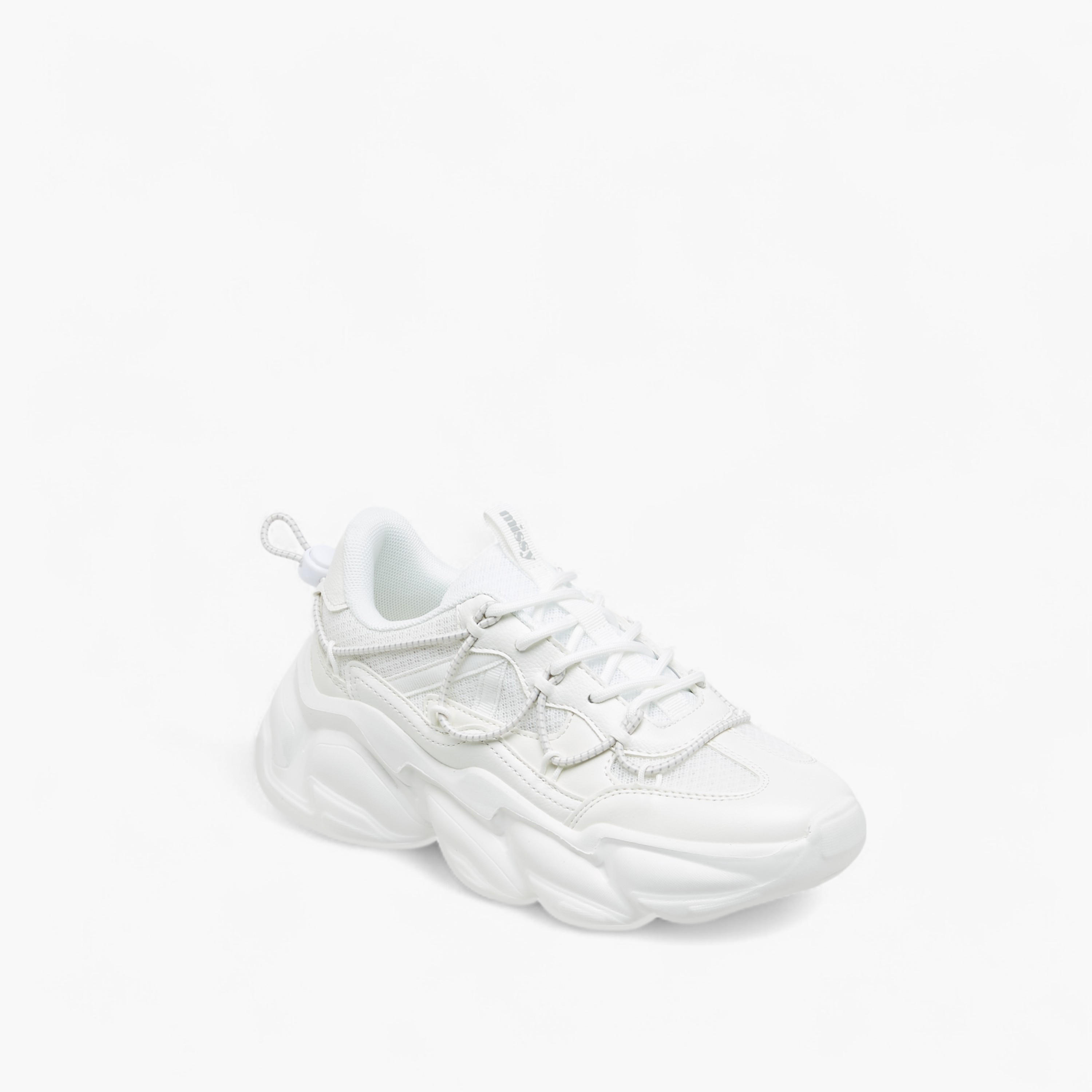 Missy Panelled Chunky Sneakers with Lace-Up Closure-women-shoes-sneakers-image-2