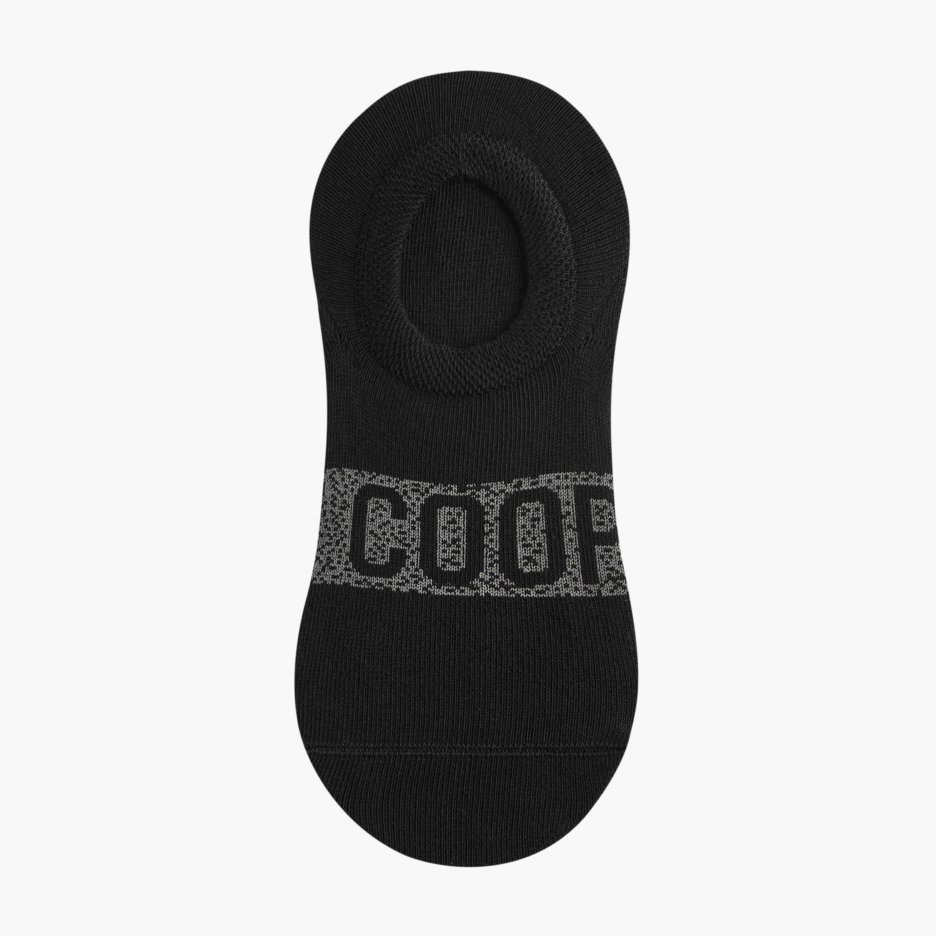 Lee Cooper Logo Print Non Terry No Show Socks - Set of 3-men-socks-image-2