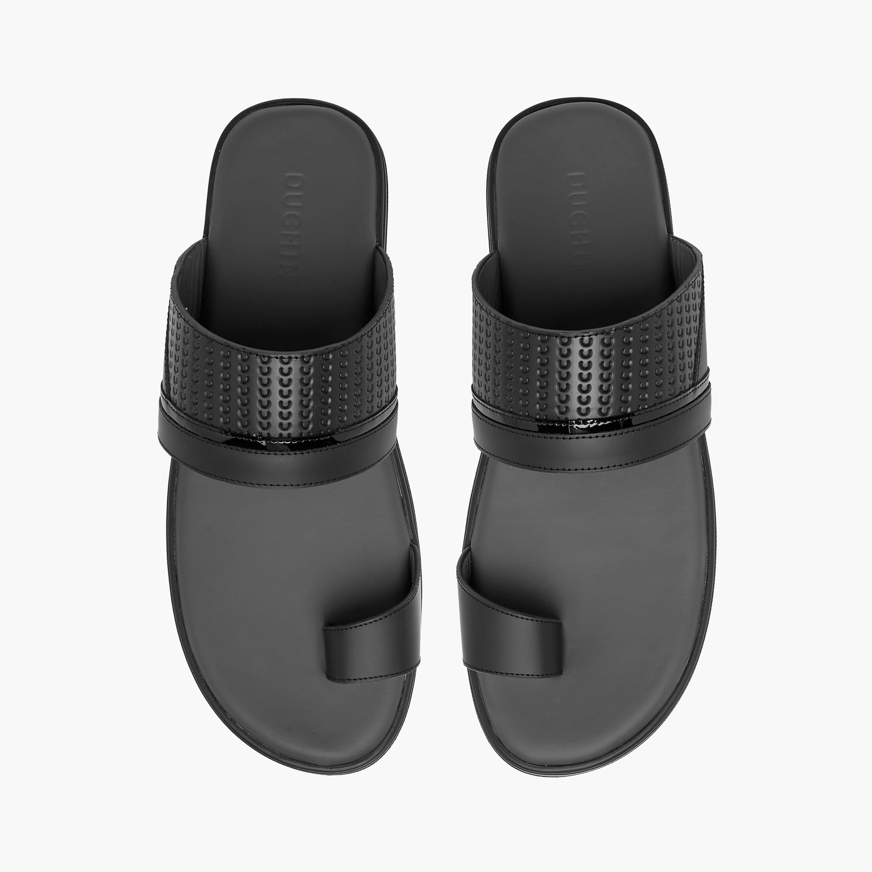 صندل عربي سهل الارتداء بارز الملمس للرجال من دوتشيني-men-shoes-sandals-image-1