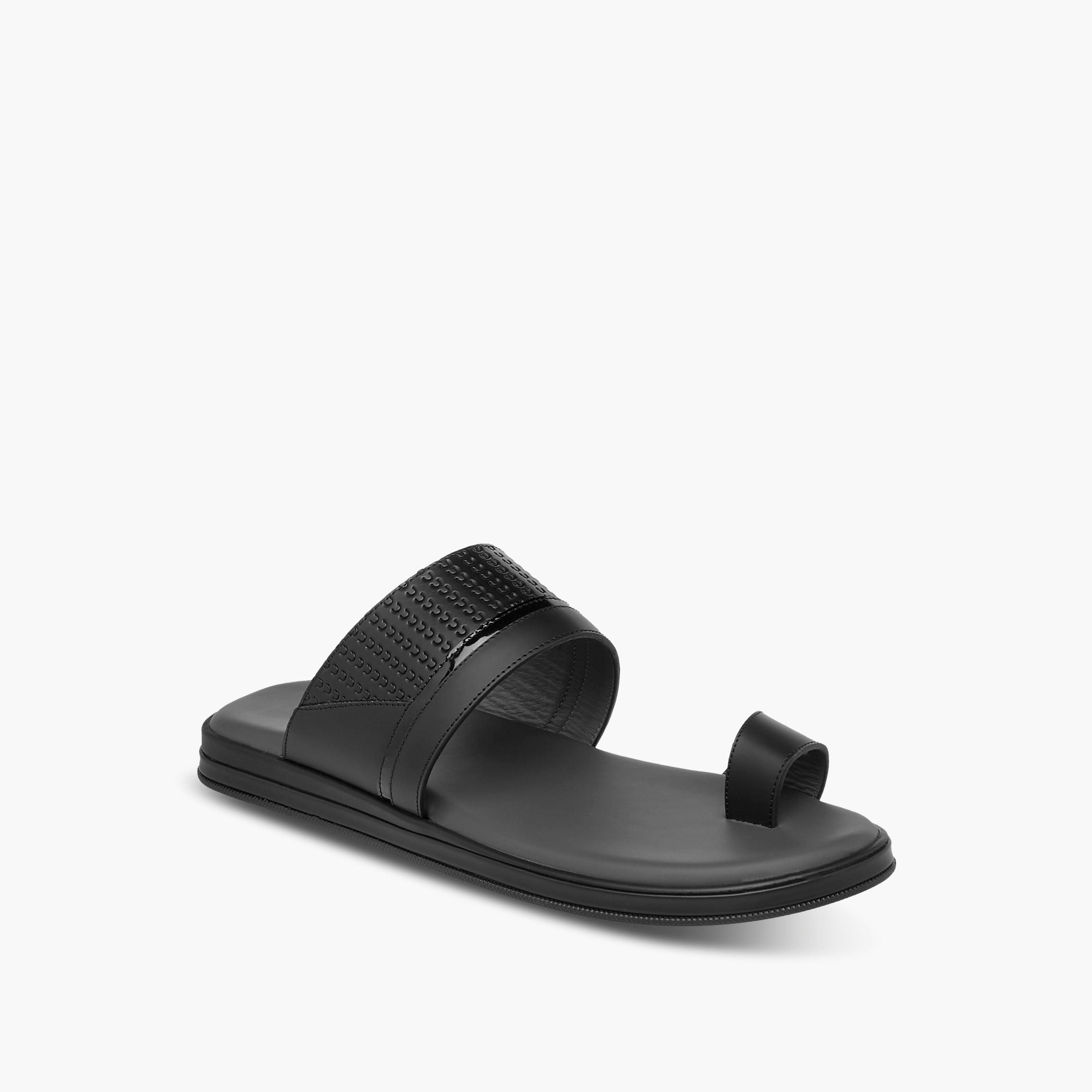 صندل عربي سهل الارتداء بارز الملمس للرجال من دوتشيني-men-shoes-sandals-image-2