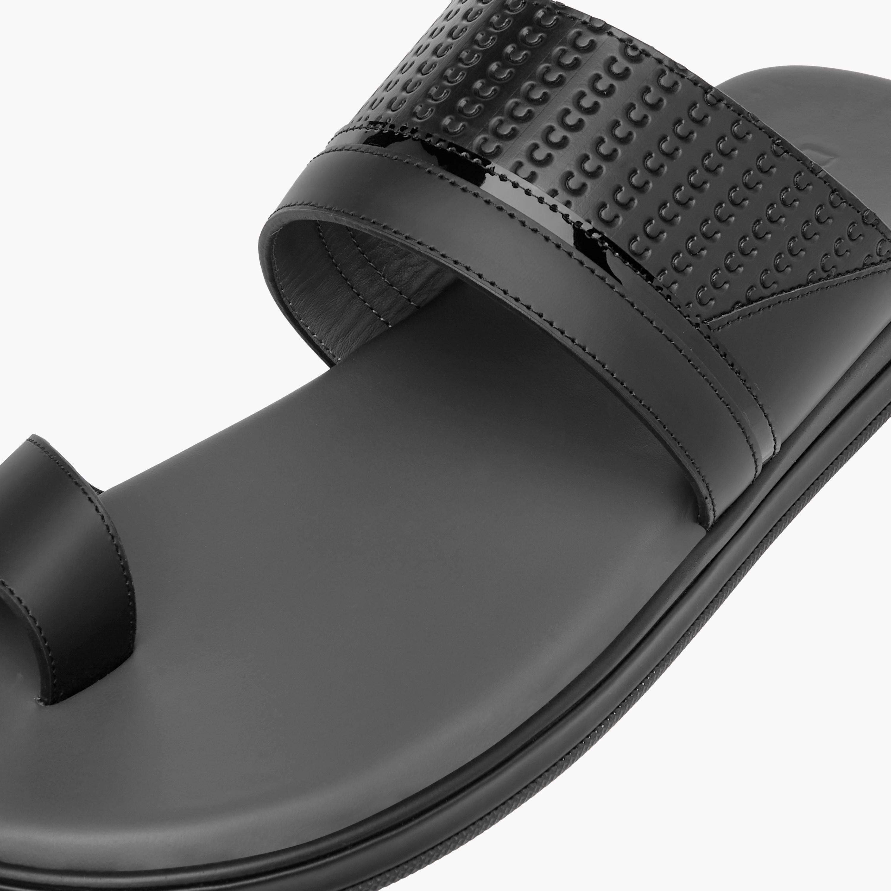 صندل عربي سهل الارتداء بارز الملمس للرجال من دوتشيني-men-shoes-sandals-image-4