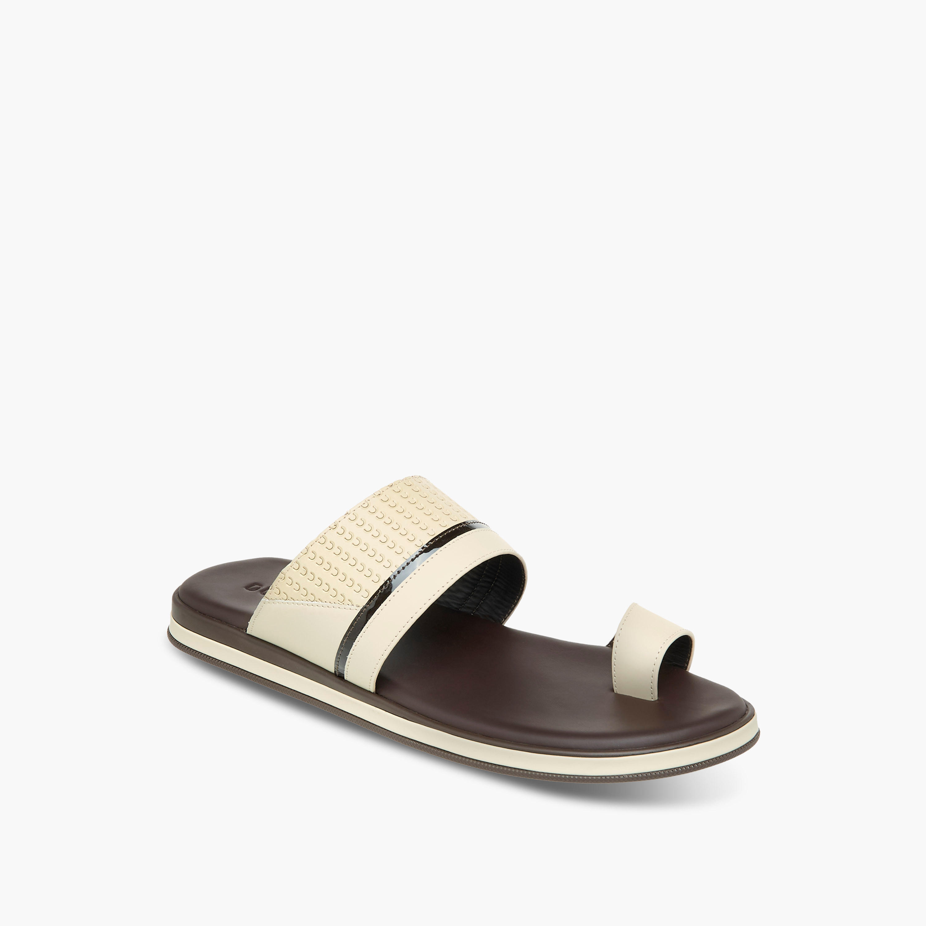 صندل عربي سهل الارتداء بارز الملمس للرجال من دوتشيني-men-shoes-sandals-image-2
