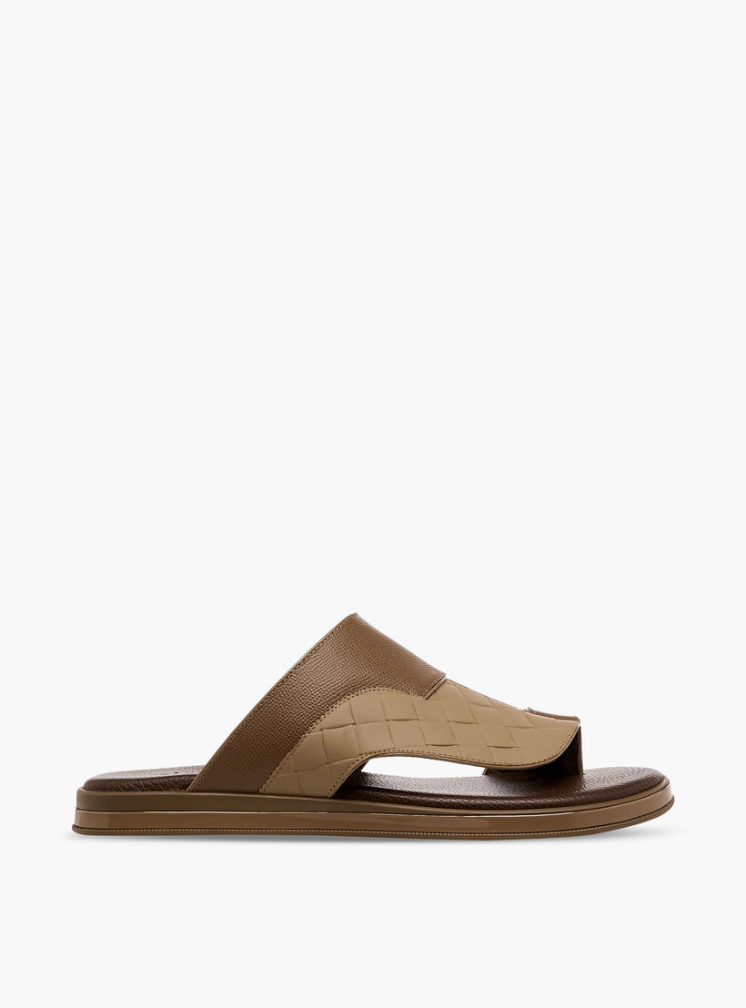 صندل عربي جلد للرجال من الواحة-men-shoes-sandals-image-3