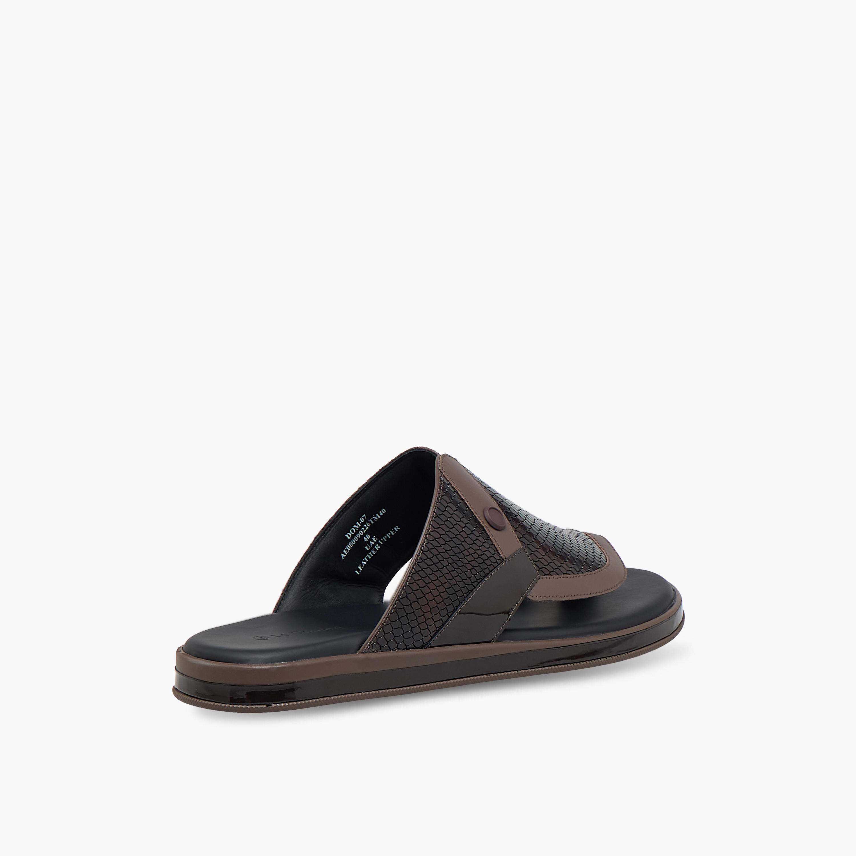 Le Confort Men Slip-On Leather Arabic Sandals-men-shoes-sandals-image-6