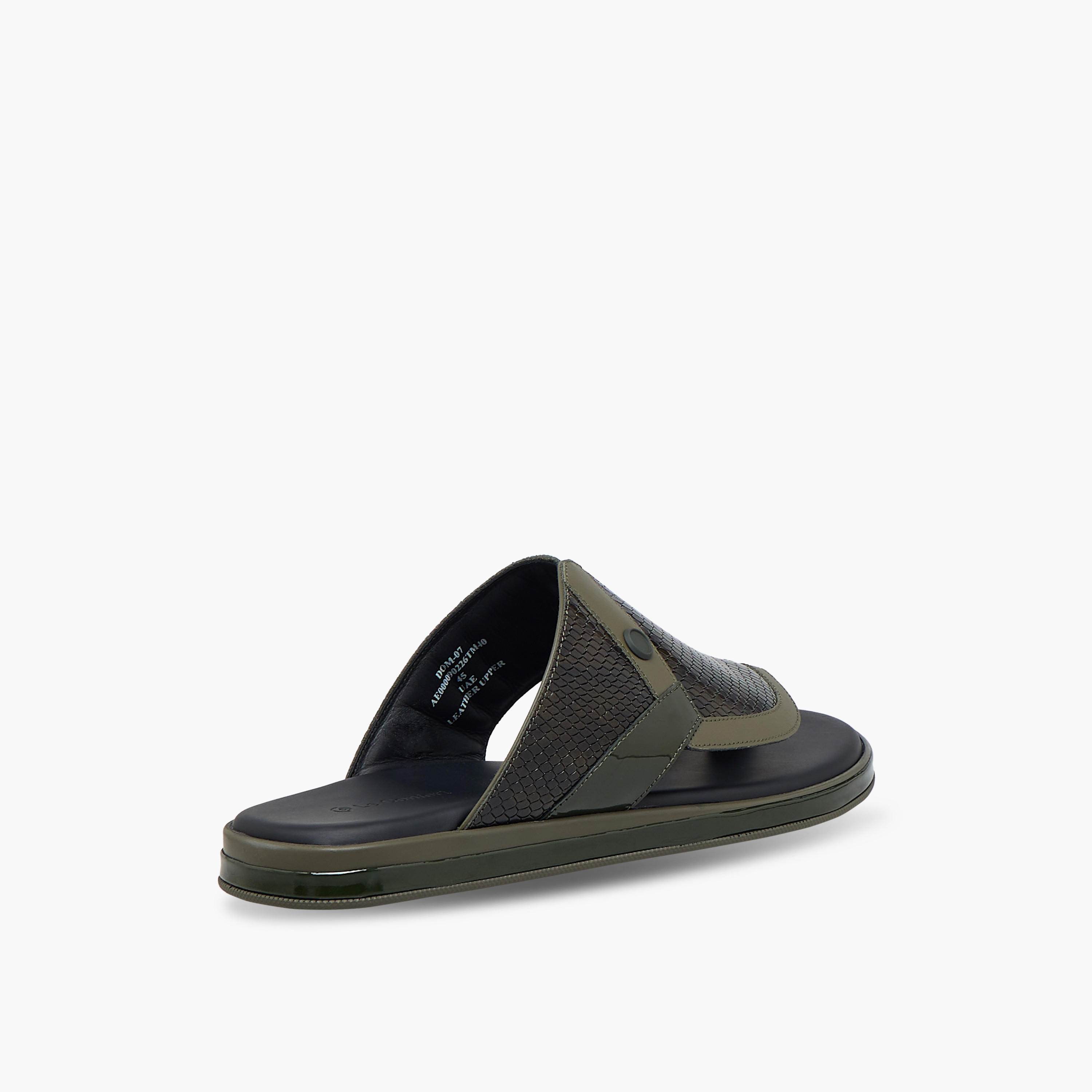 Le Confort Men Slip-On Leather Arabic Sandals-men-shoes-sandals-image-6