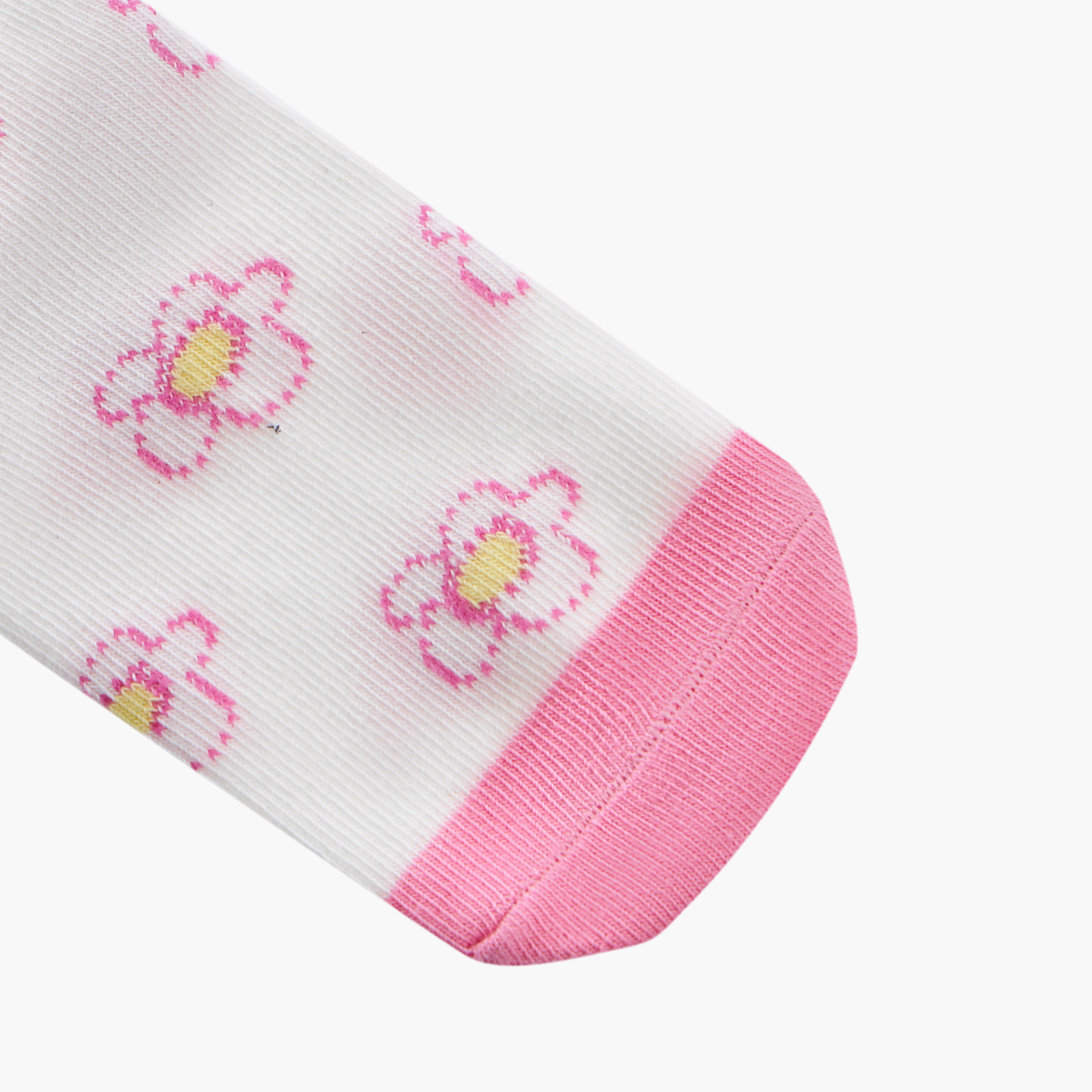 Little Missy Girls  Ankle Length Socks - Set of 5-girls-accessories-socks-image-3