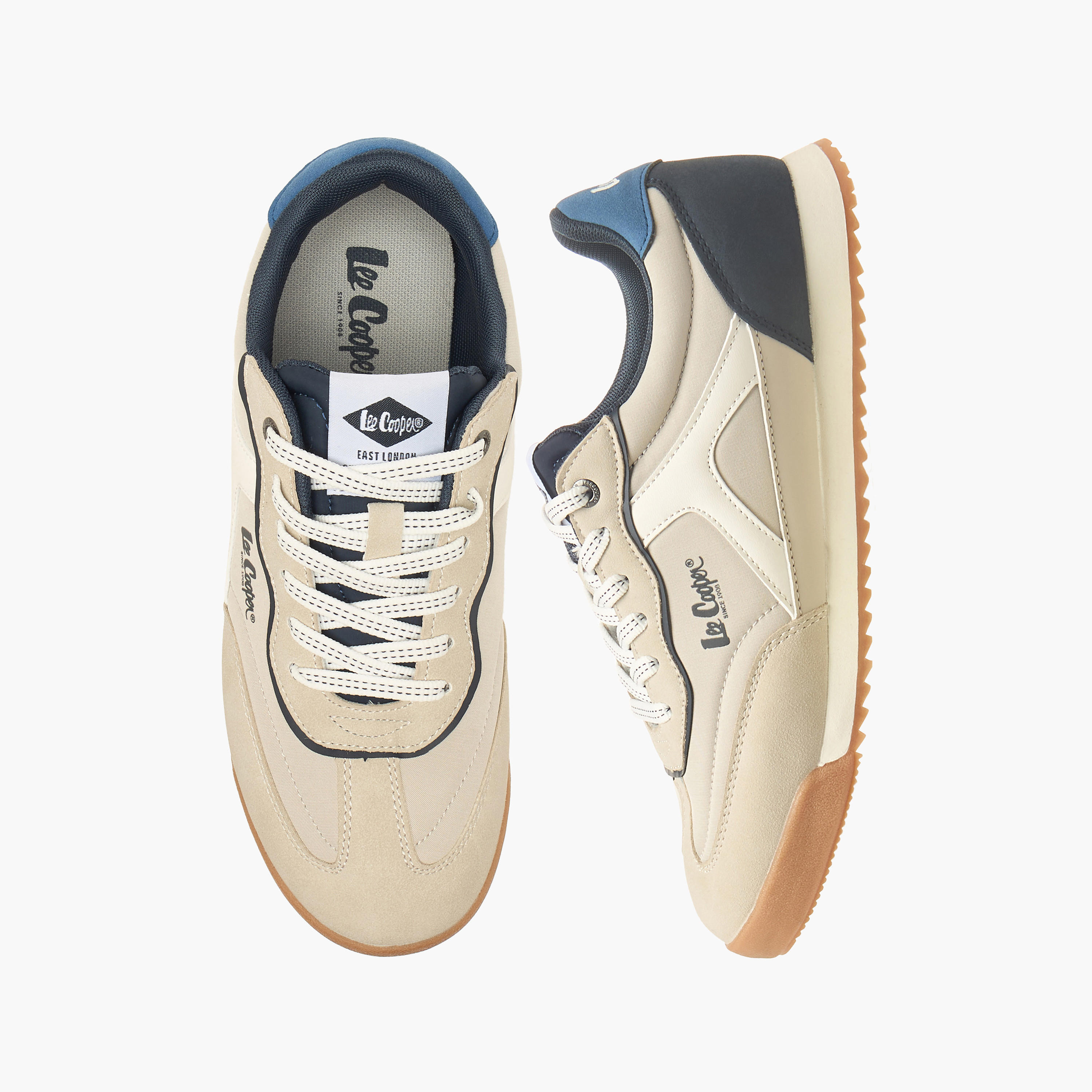 Lee Cooper Men Lace-Up Sneakers-men-shoes-sneakers-image-1