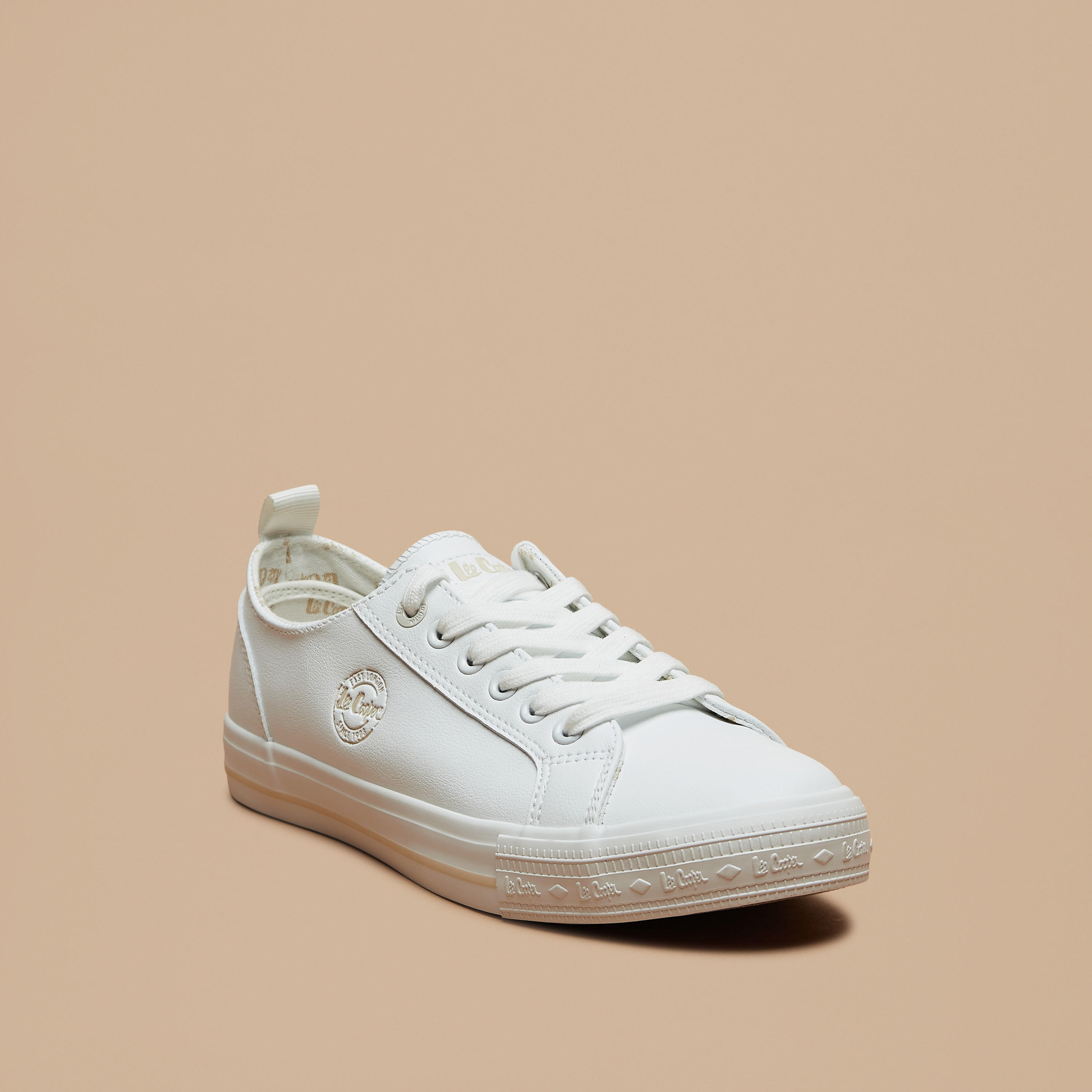 Lee Cooper Women's Lace-Up Low Ankle Sneakers-women-shoes-sneakers-image-1