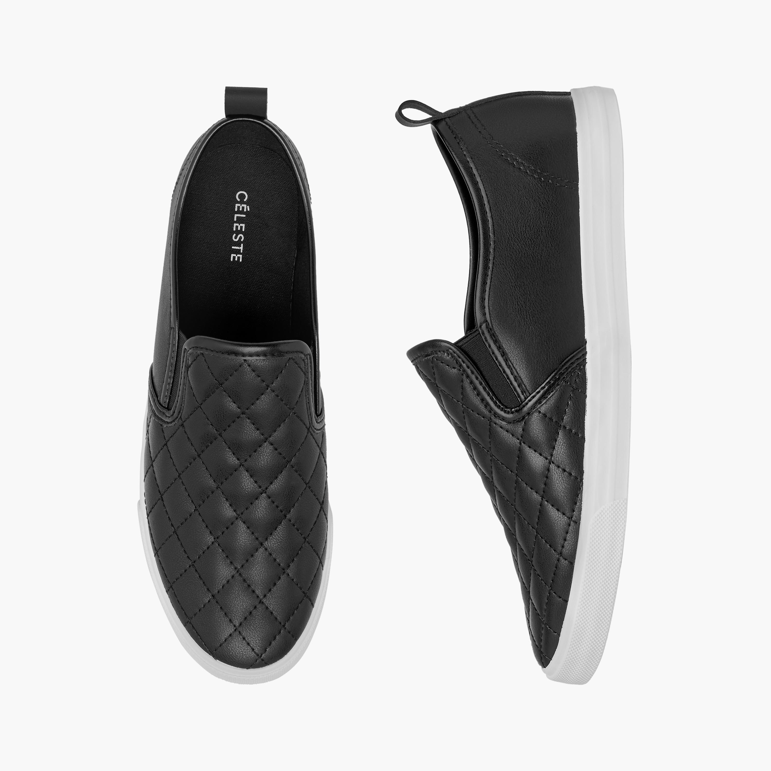 Celeste Women's Quilted Slip-On Sneakers-women-shoes-sneakers-image-1