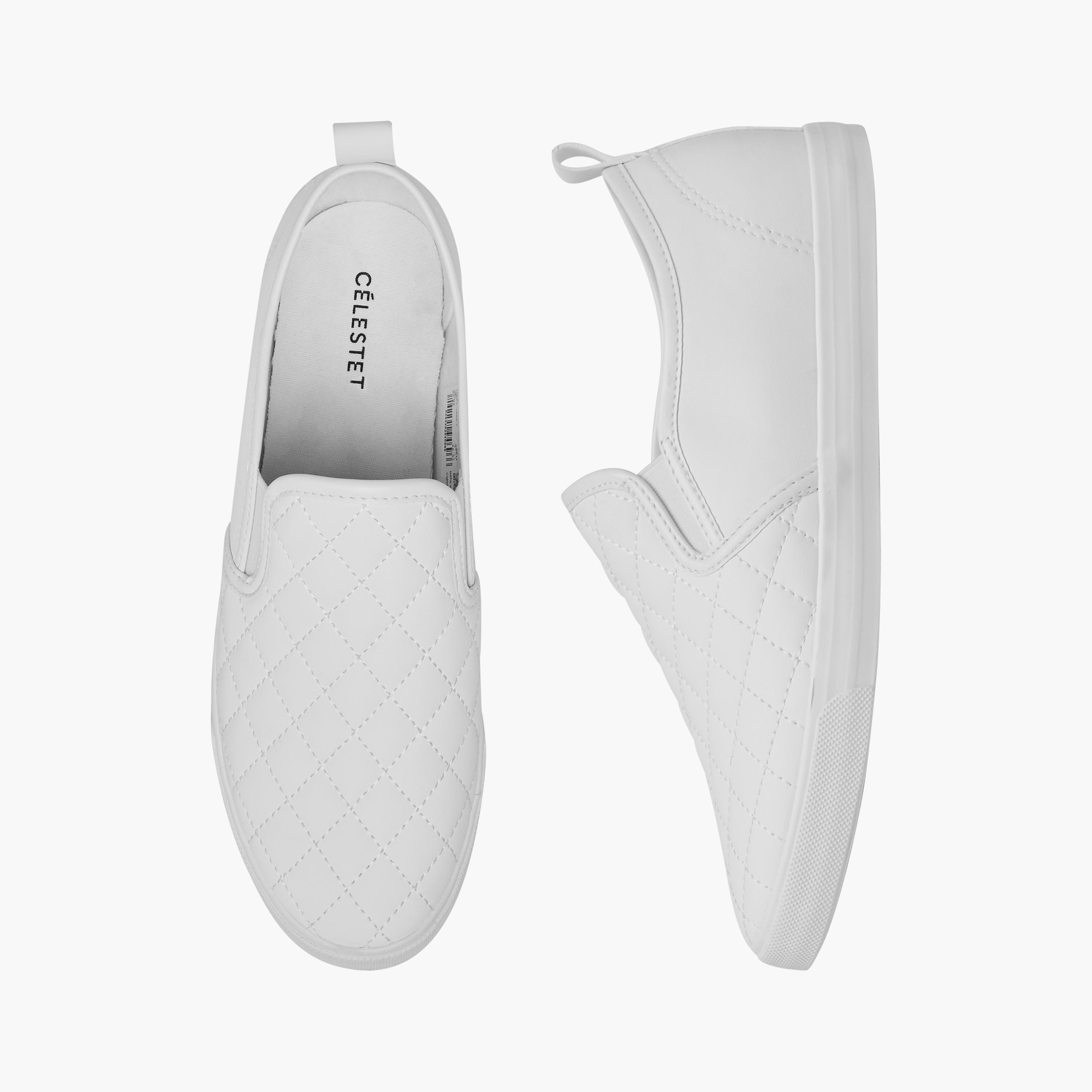Celeste Women's Quilted Slip-On Sneakers-women-shoes-sneakers-image-1