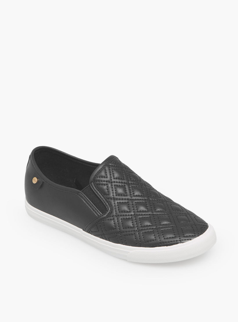 Celeste Women Quilted Slip-On Loafers-women-shoes-flats-loafers-image-2