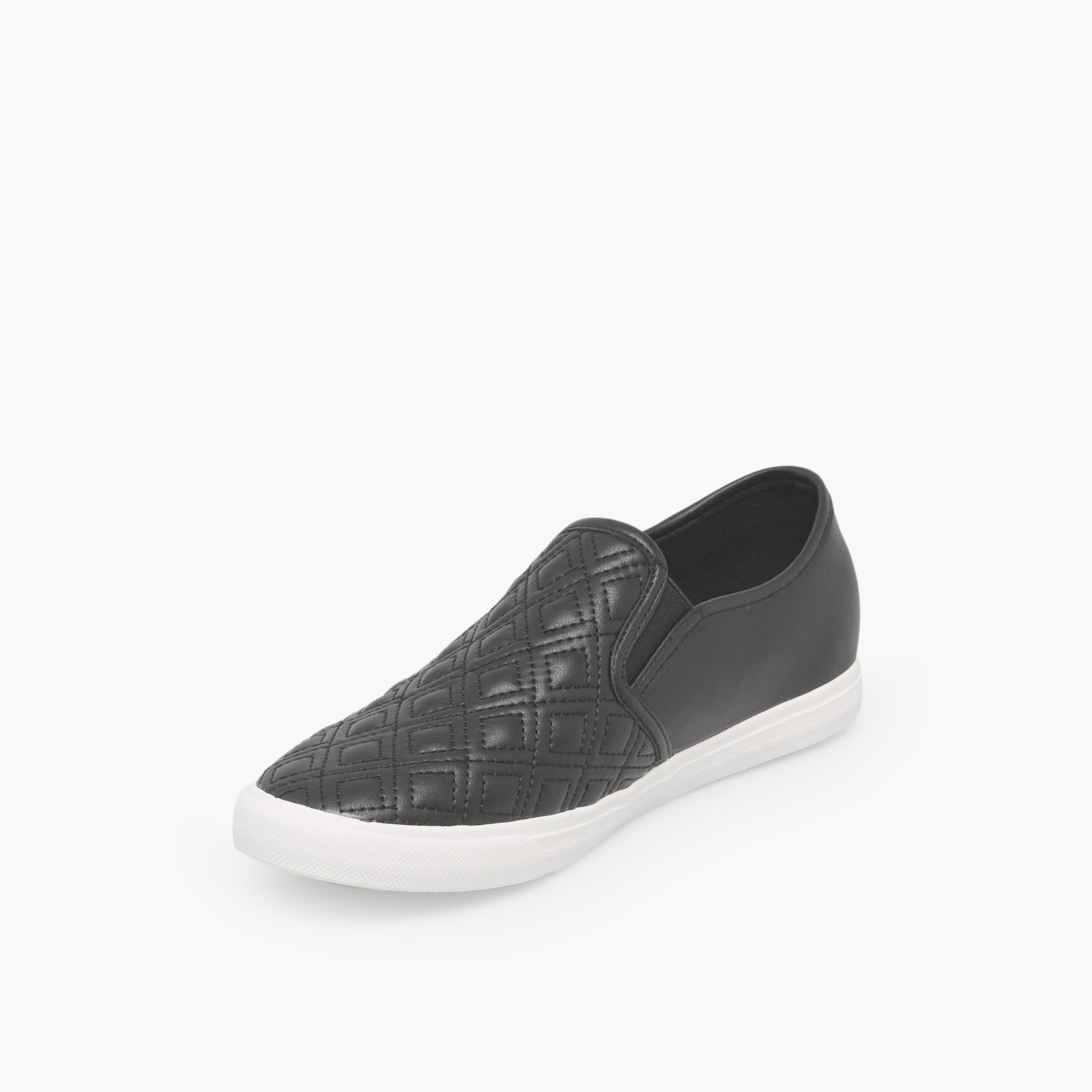 Celeste Women Quilted Slip-On Loafers-women-shoes-flats-loafers-image-4