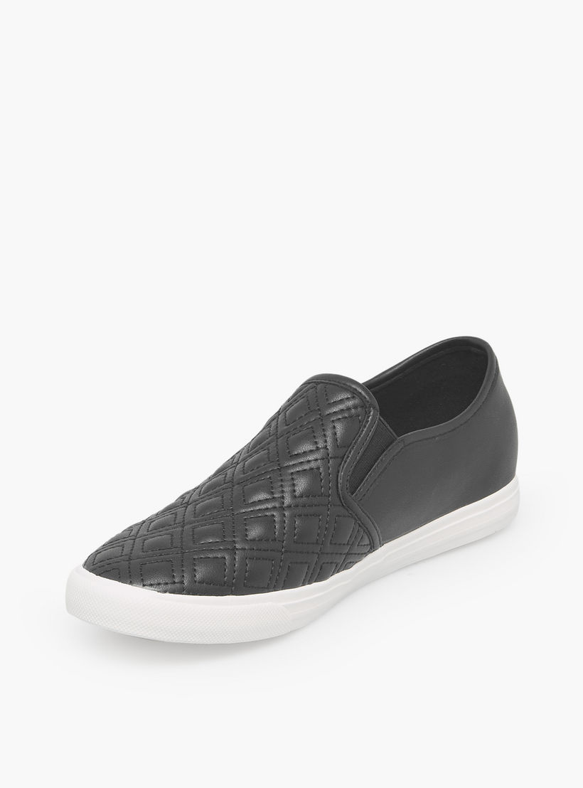 Celeste Women Quilted Slip-On Loafers-women-shoes-flats-loafers-image-4