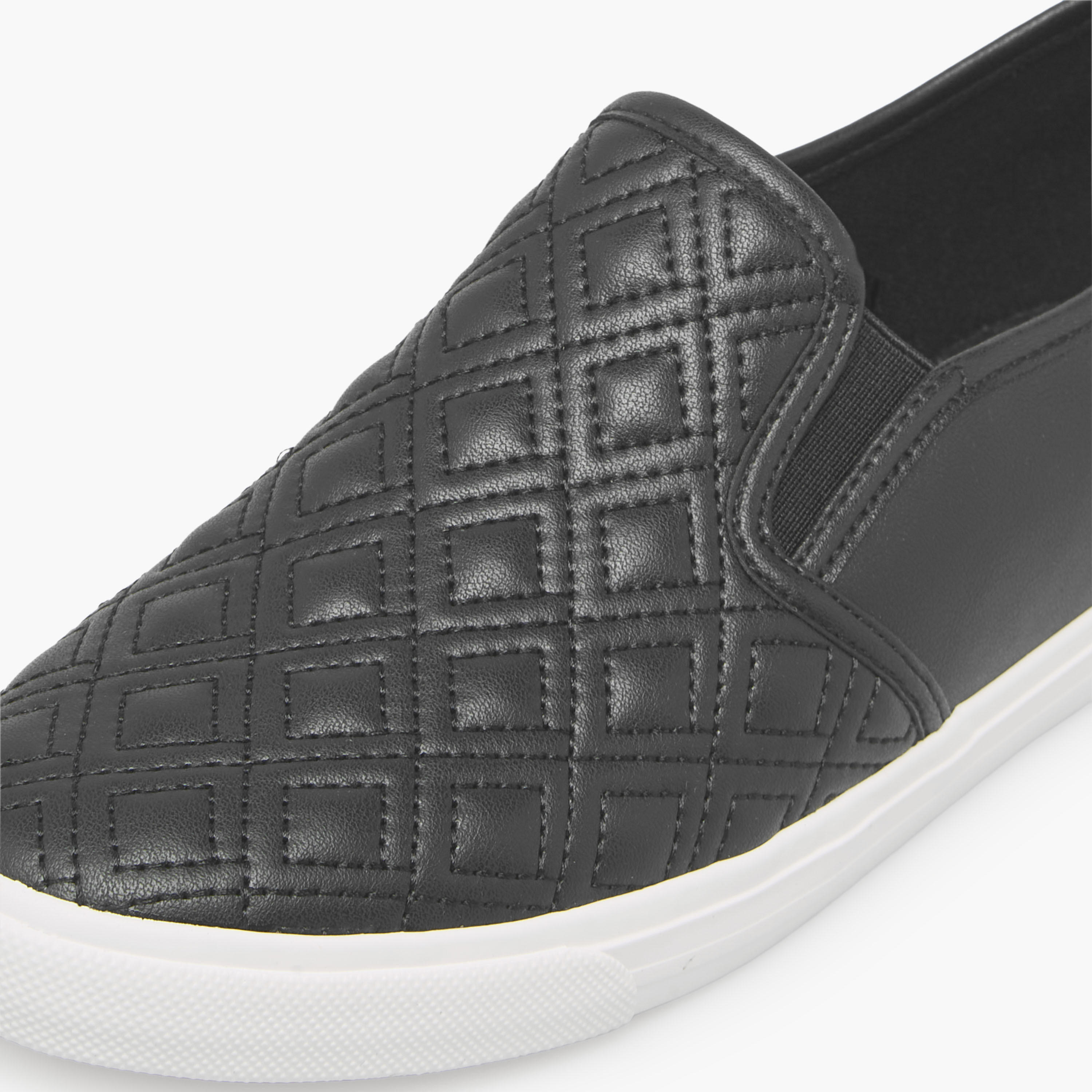 Celeste Women Quilted Slip-On Loafers-women-shoes-flats-loafers-image-7