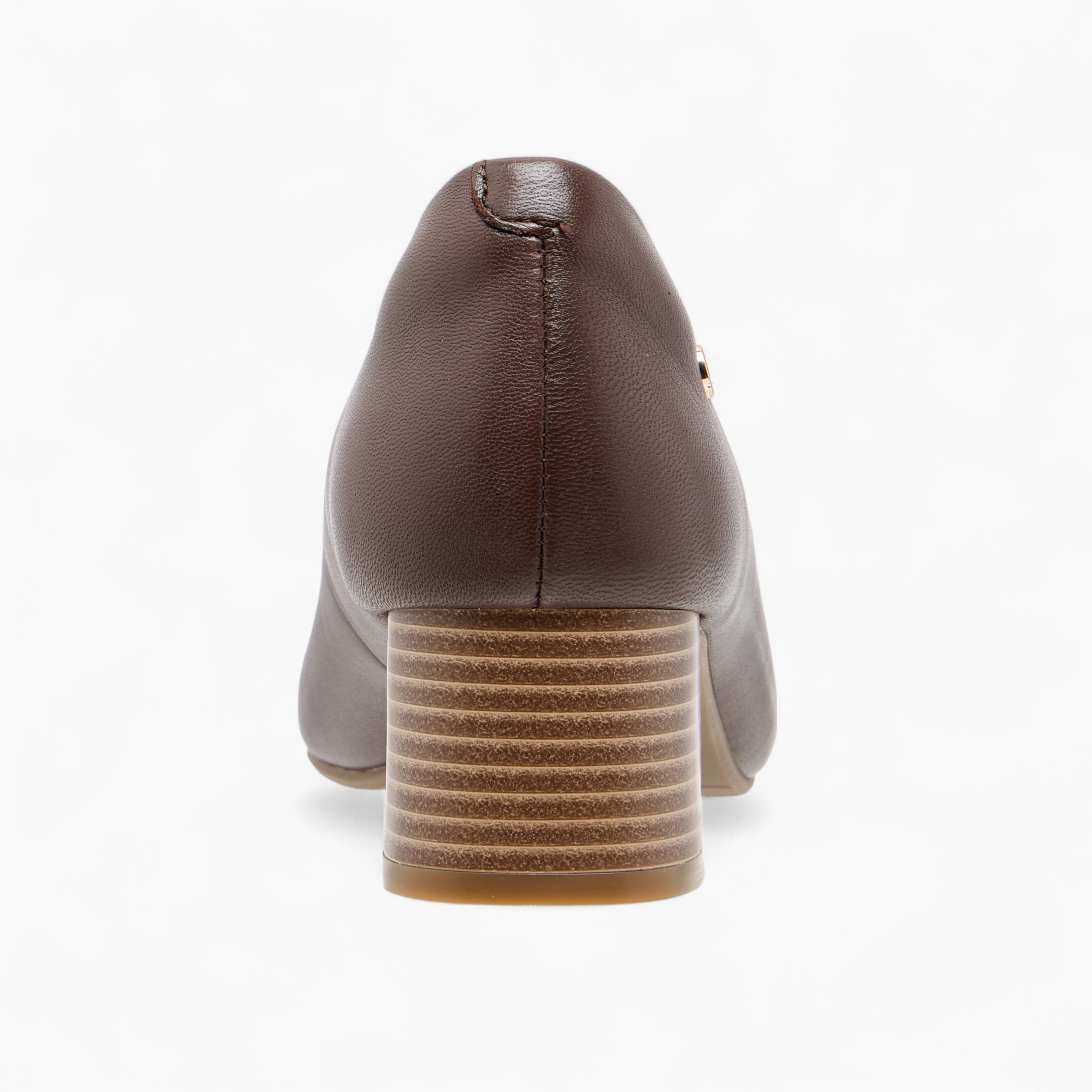 Le Confort Solid Leather Slip-On Pumps with Block Heels-women-shoes-heels-image-5