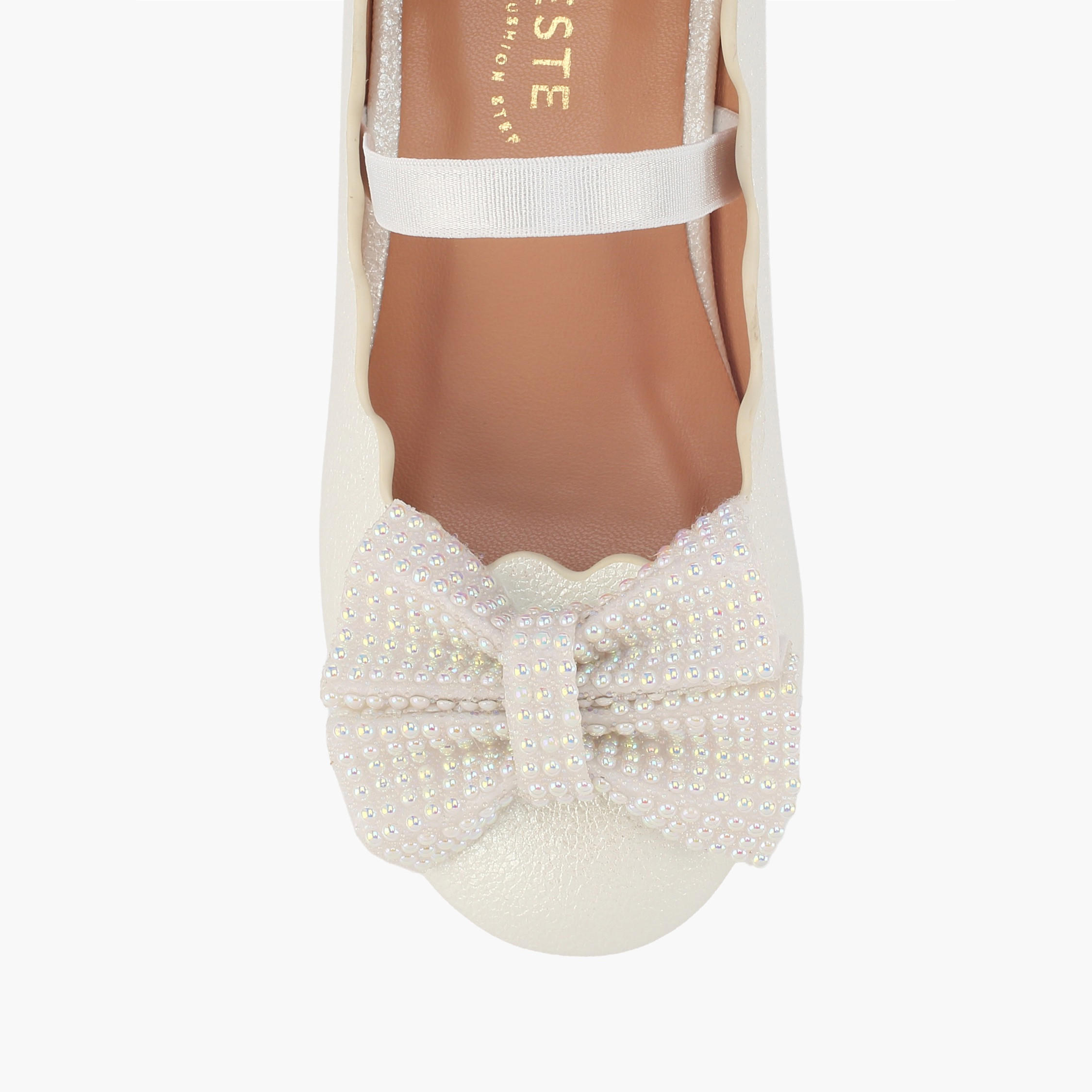 حذاء باليرينا بحزام مطاطي للبنات من سيليست-girls-shoes-ballerinas-image-4