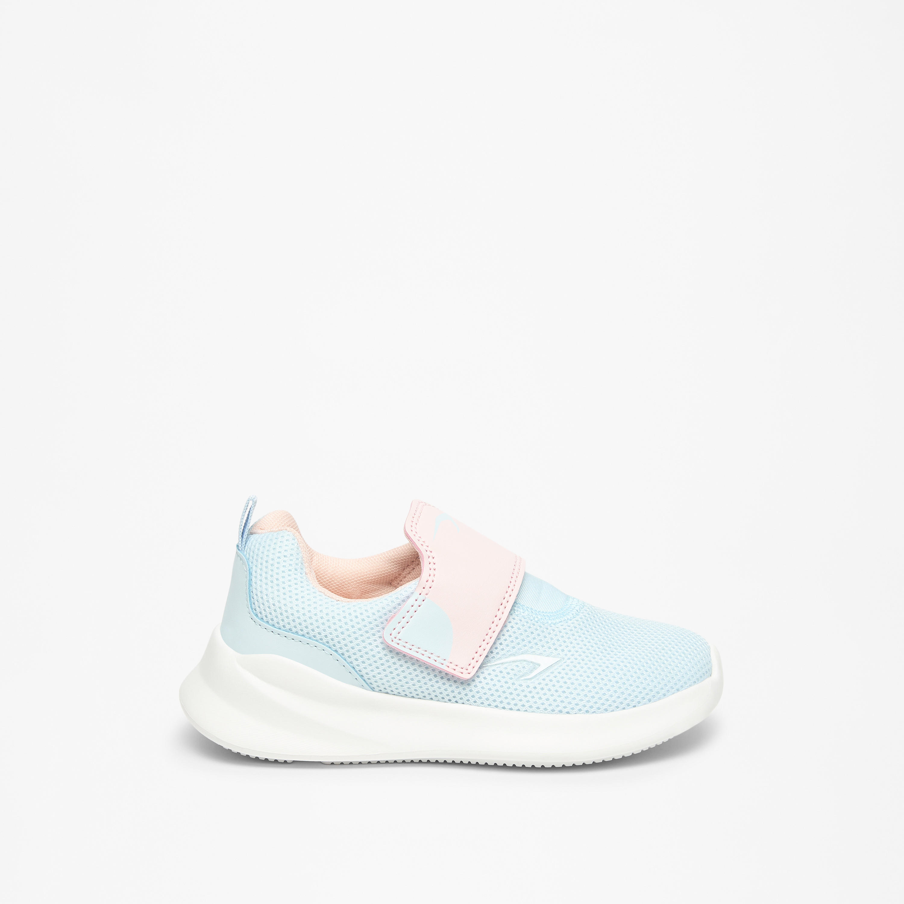 Dash Textured Lightweight Sneakers with Hook and Loop Closure-girls-shoes-sneakers-image-8