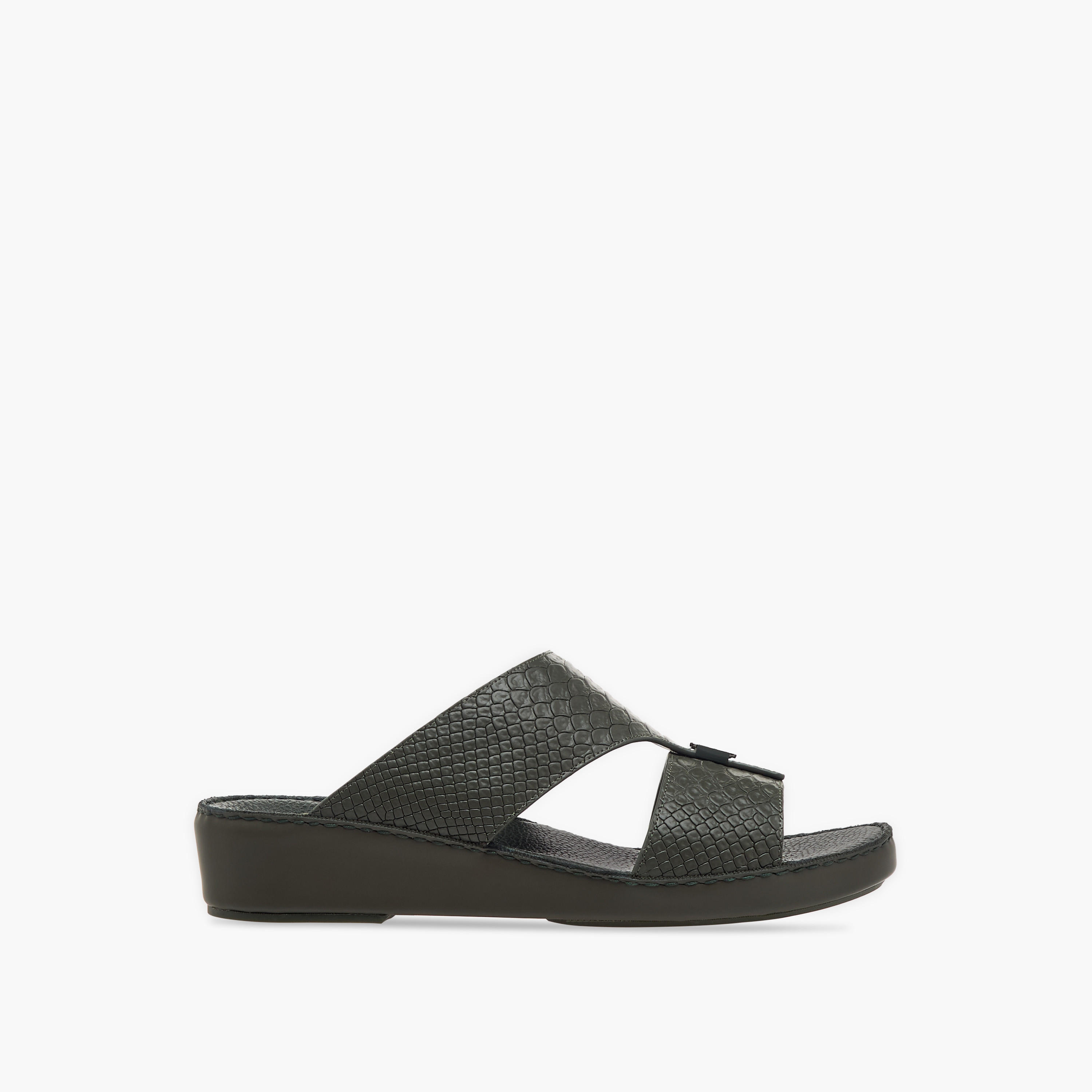 صندل عربي بارز الملمس سهل الارتداء للرجال من دوتشيني-men-shoes-sandals-image-2