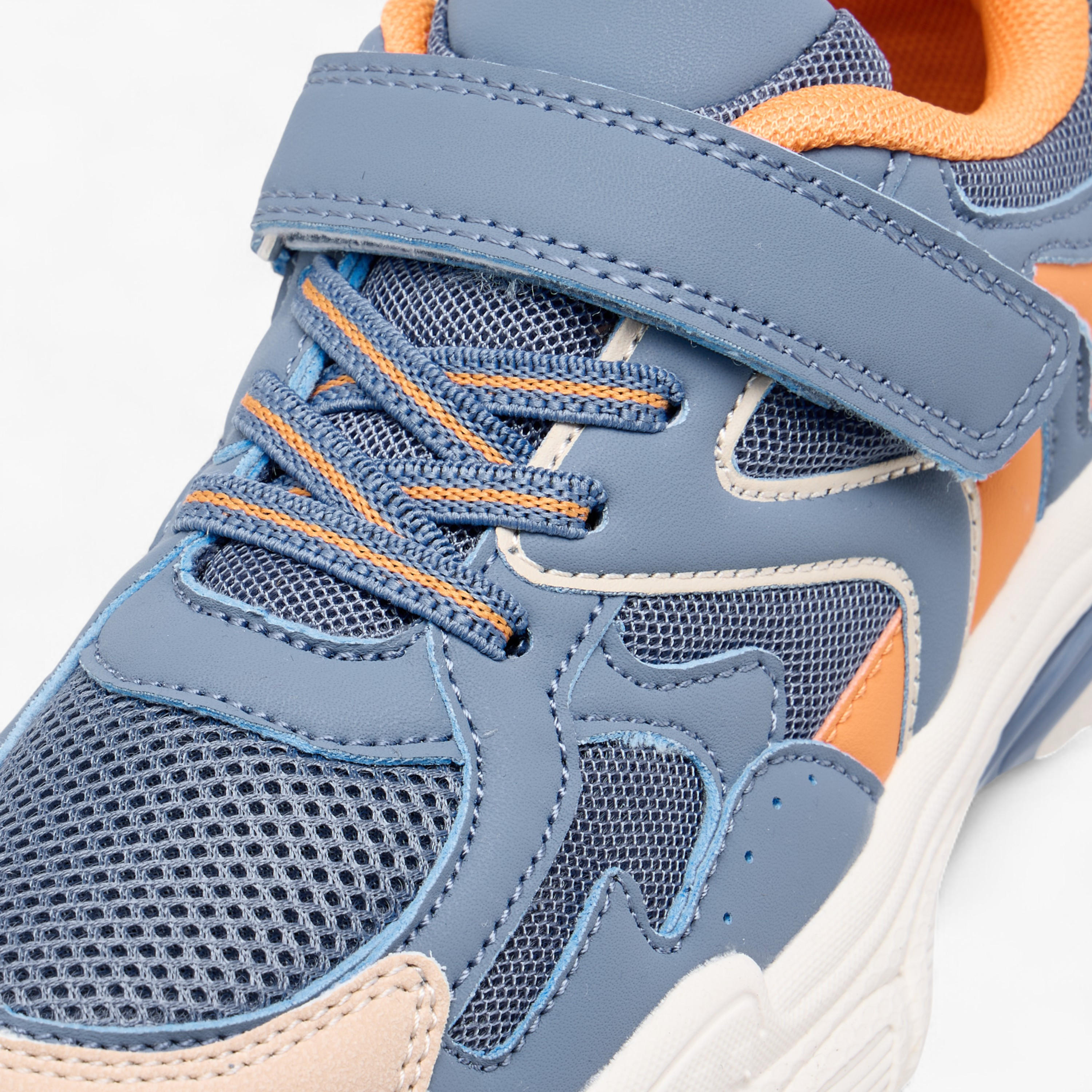 Mister Duchini Panelled Sneakers with Hook and Loop Closure-boys-shoes-sneakers-image-4