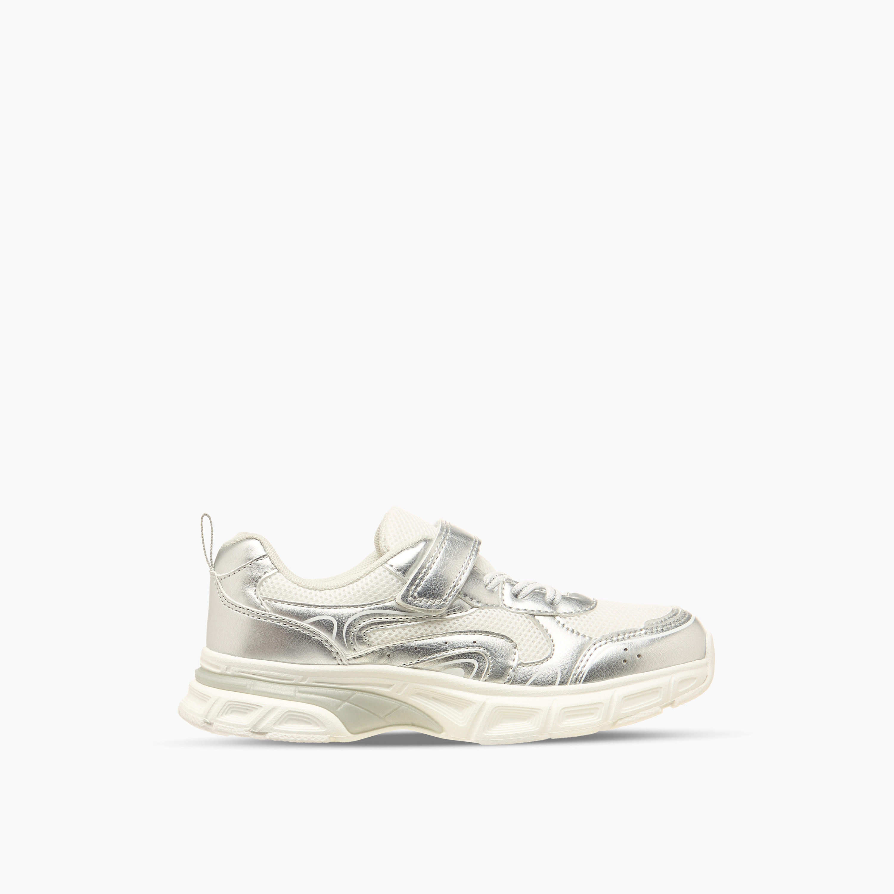 حذاء سنيكرز بشريط إغلاق لاصق للفتيات من ليتل ميسي-girls-shoes-sneakers-image-3